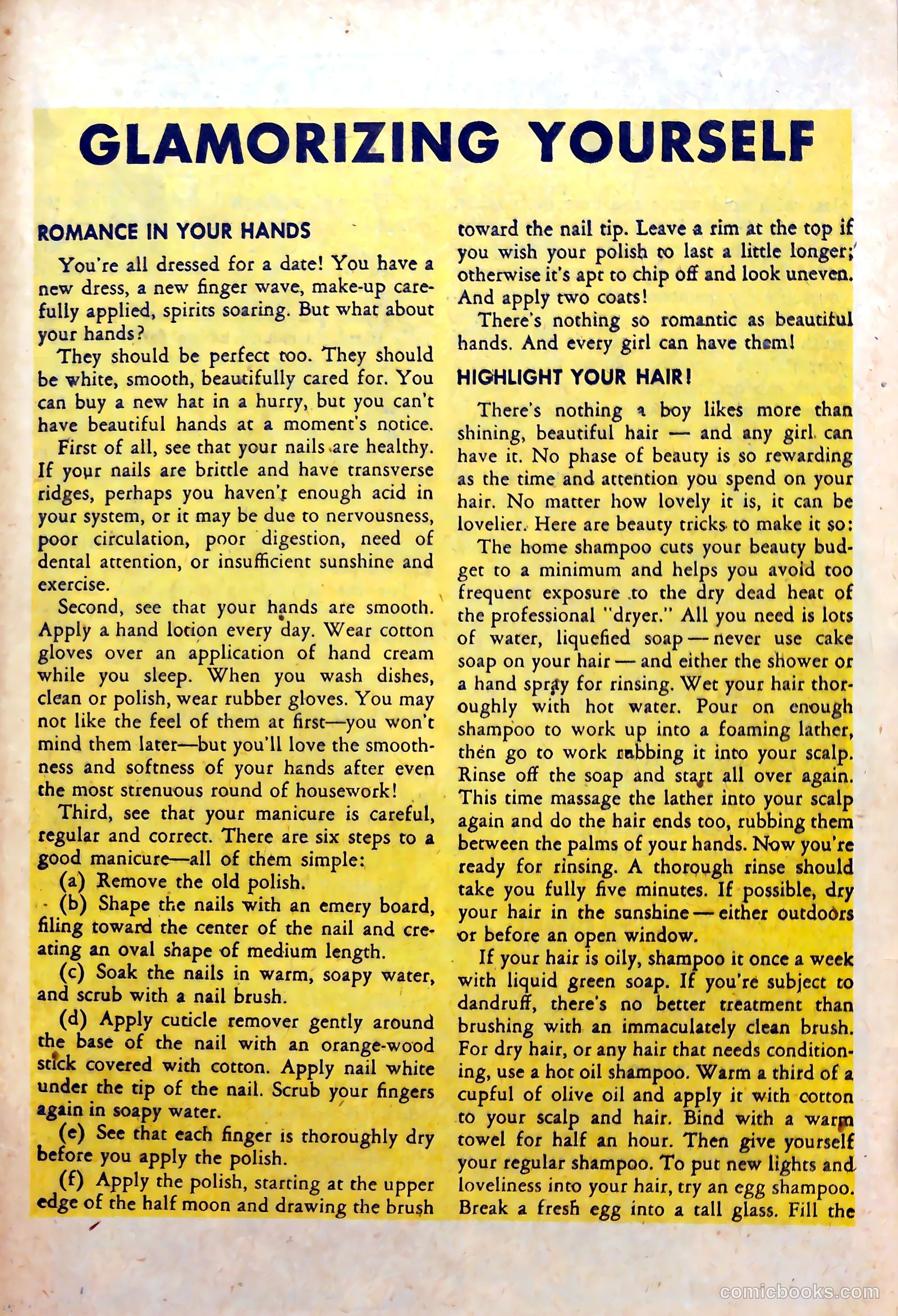 Glamorous Romances #68 (1953) — page 25 of 36