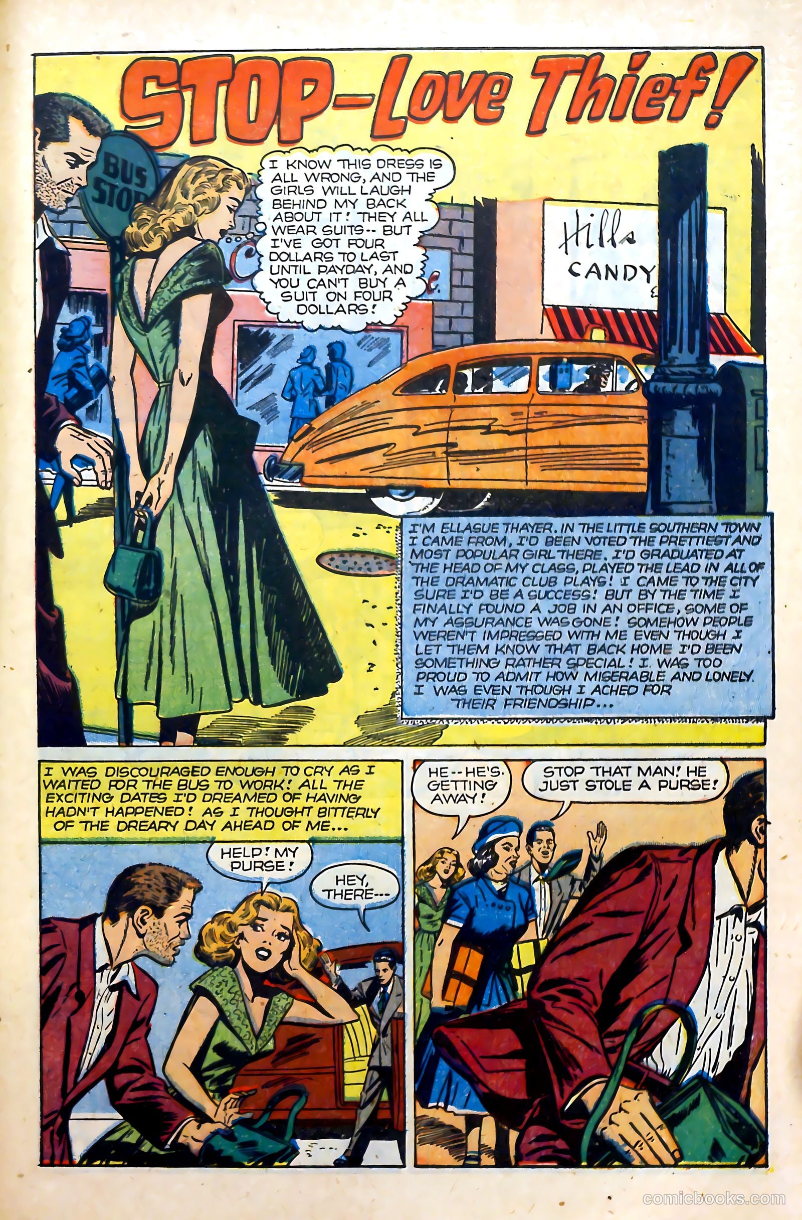 Glamorous Romances #68 (1953) — page 27 of 36