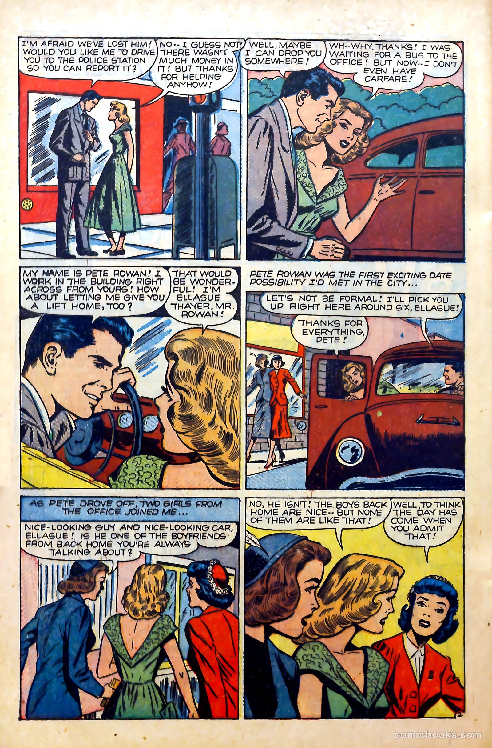 Glamorous Romances #68 (1953) — page 28 of 36