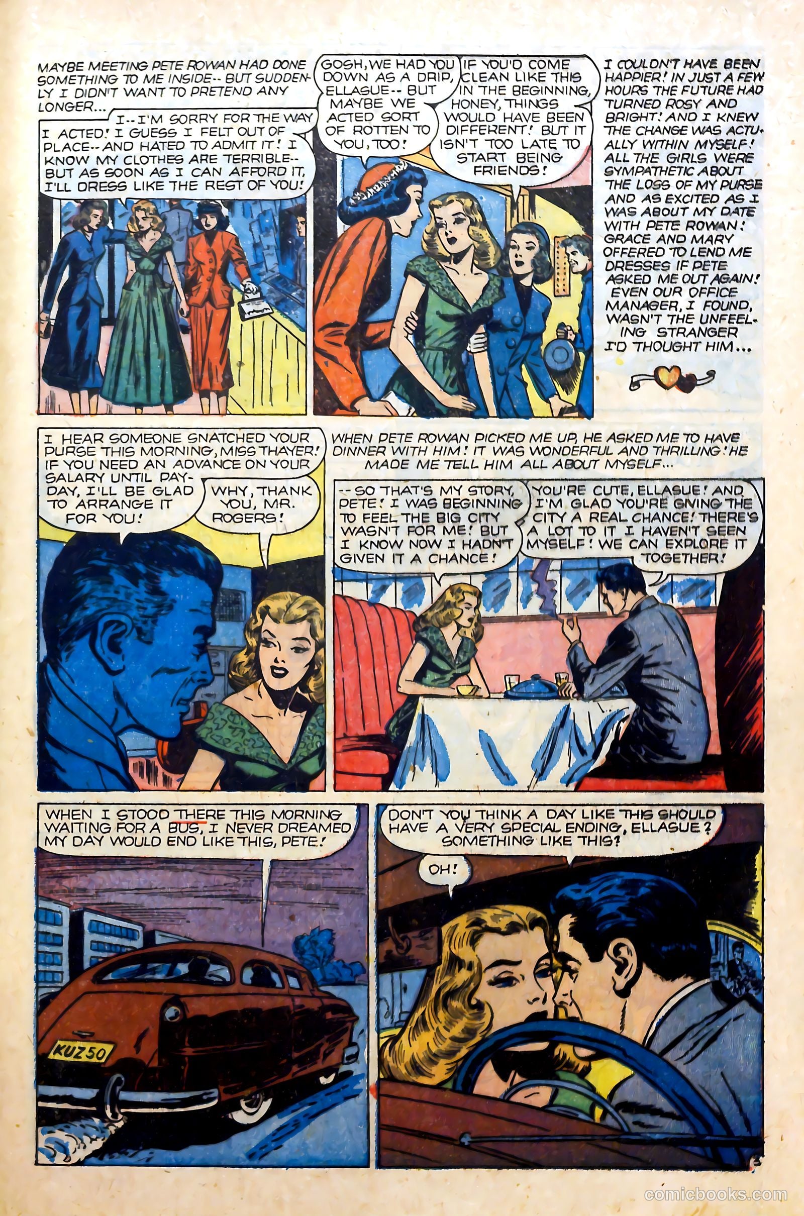 Glamorous Romances #68 (1953) — page 29 of 36