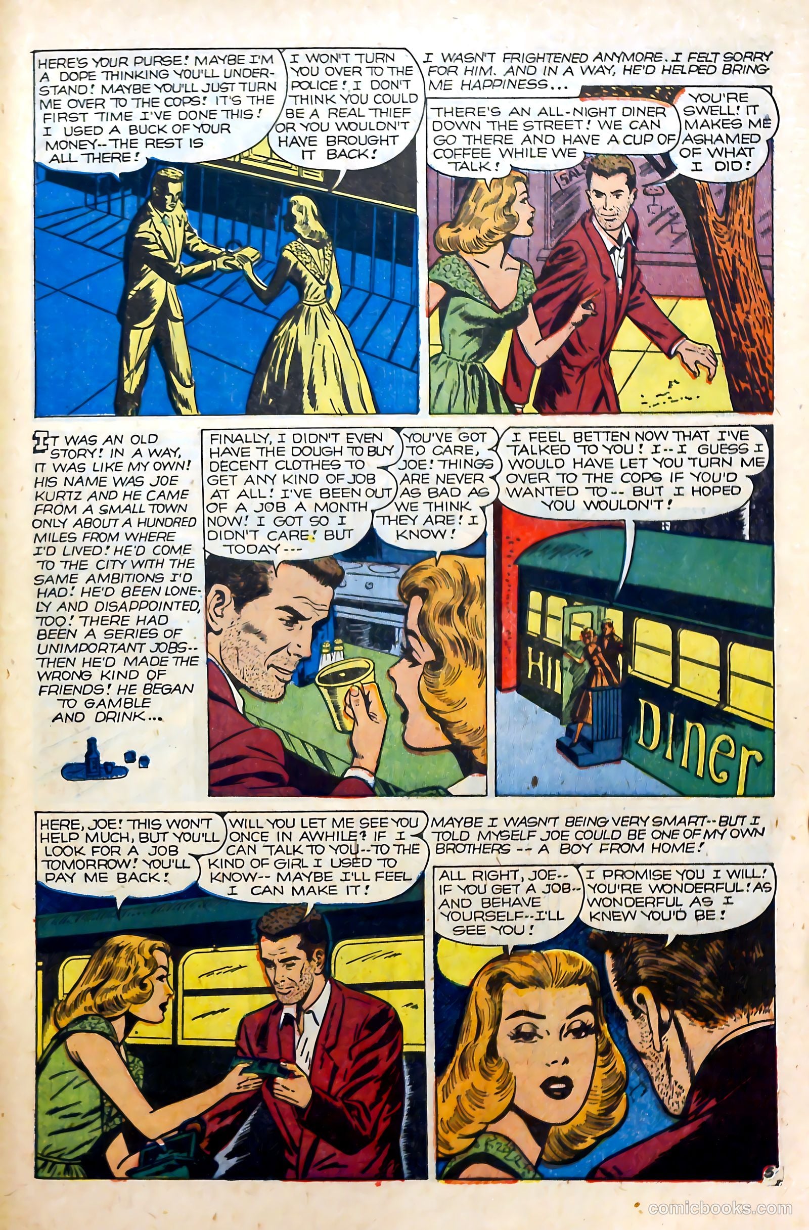 Glamorous Romances #68 (1953) — page 31 of 36