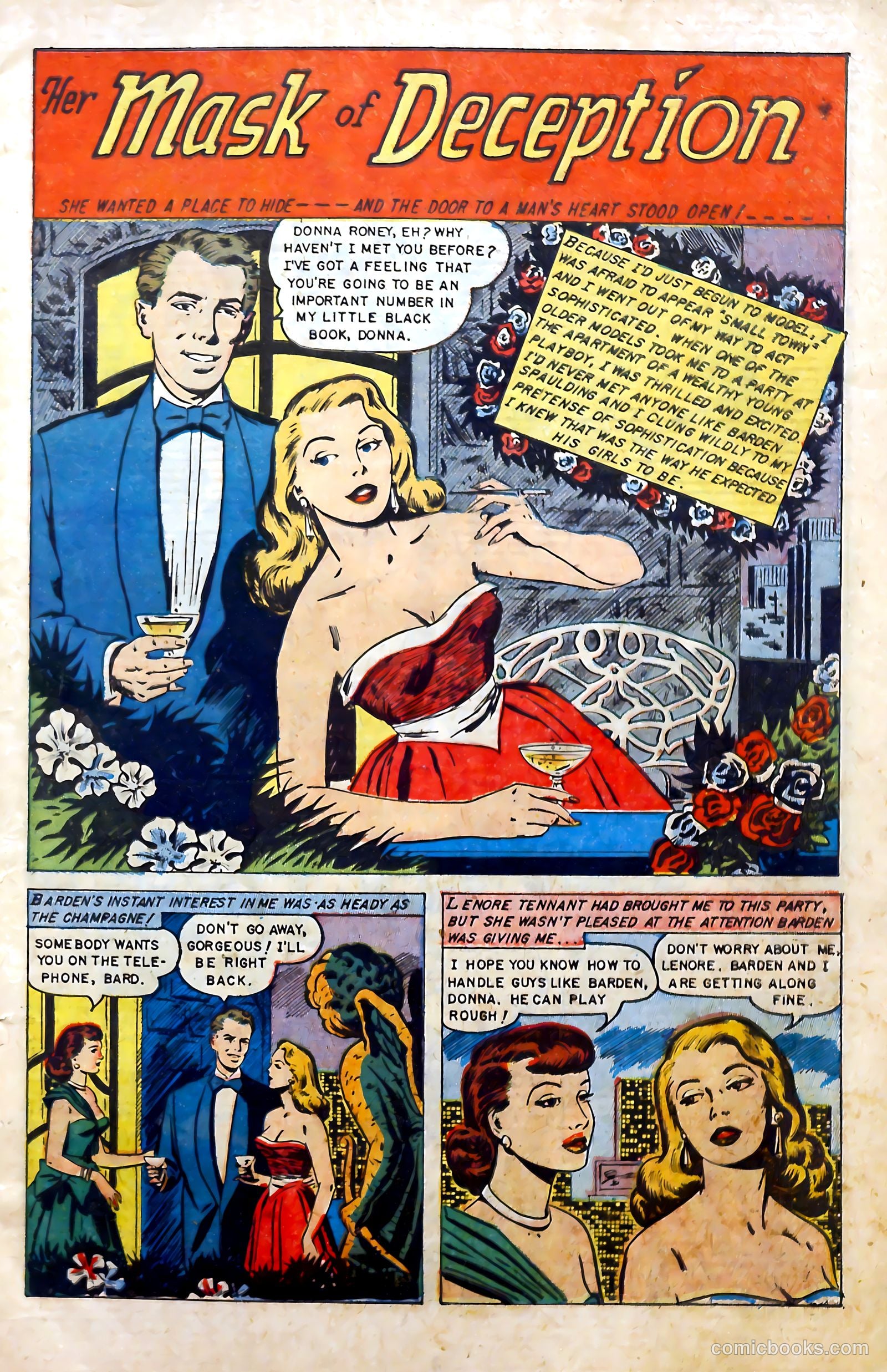 Glamorous Romances #69 (1953) — page 3 of 36