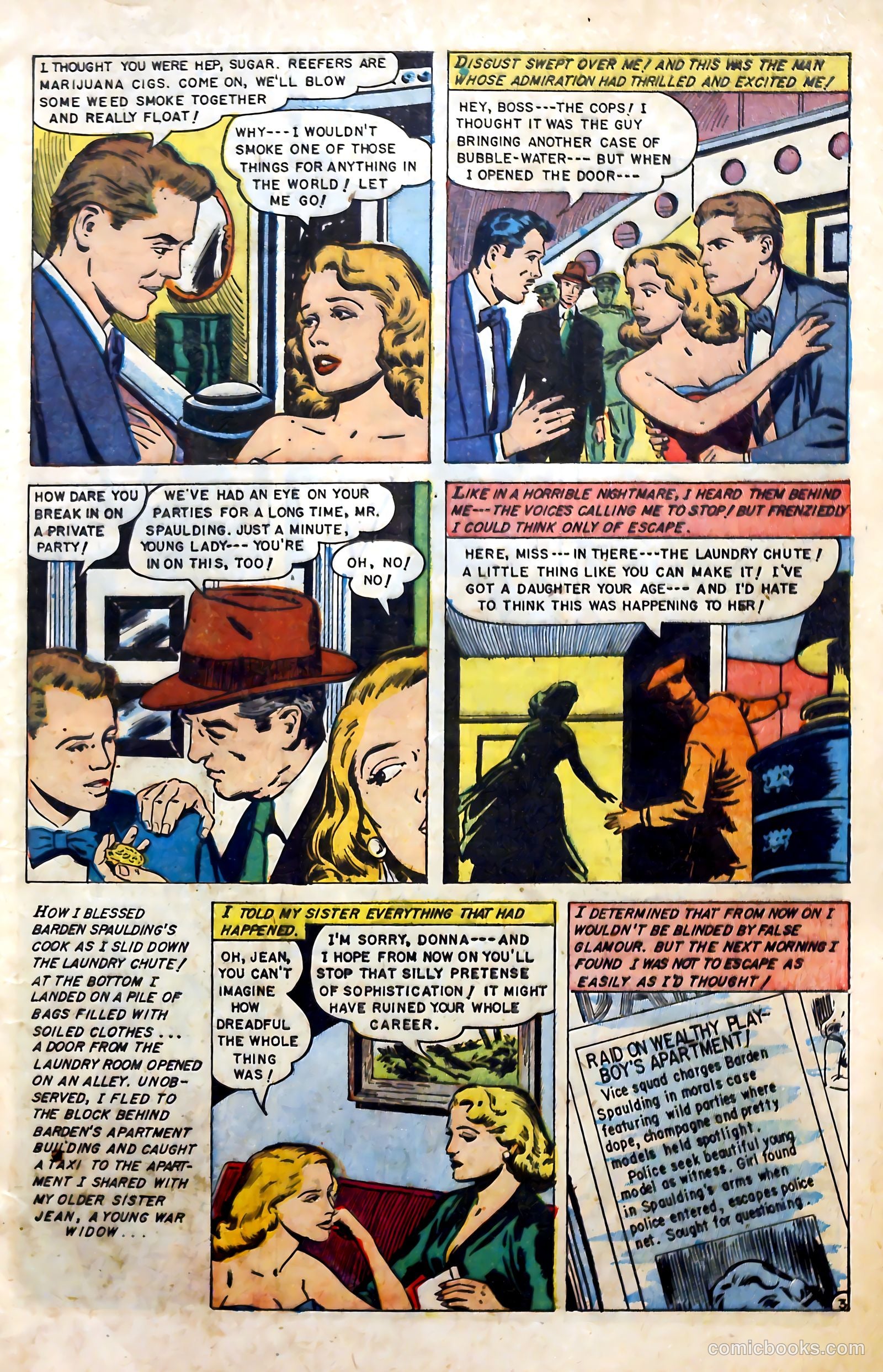 Glamorous Romances #69 (1953) — page 5 of 36