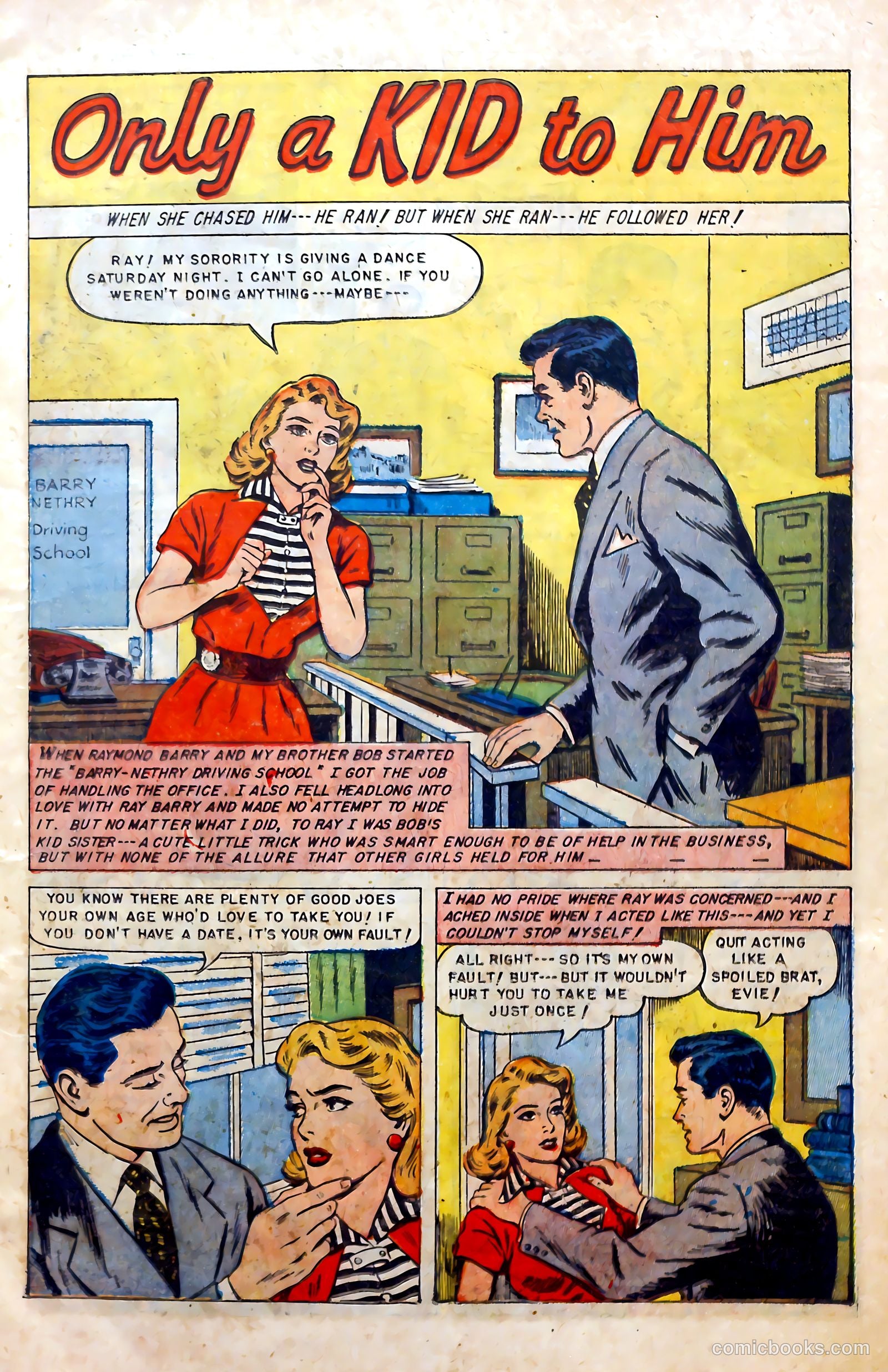 Glamorous Romances #69 (1953) — page 11 of 36