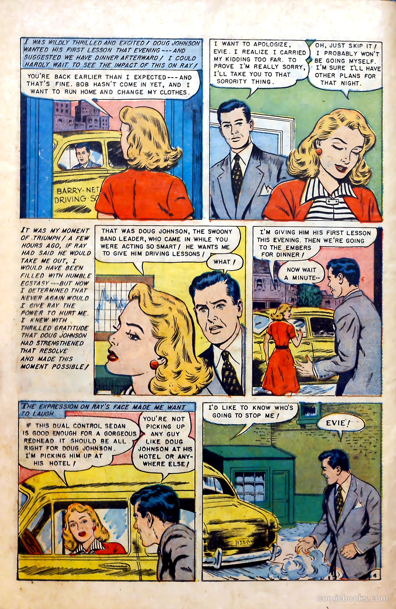 Glamorous Romances #69 (1953) — page 14 of 36