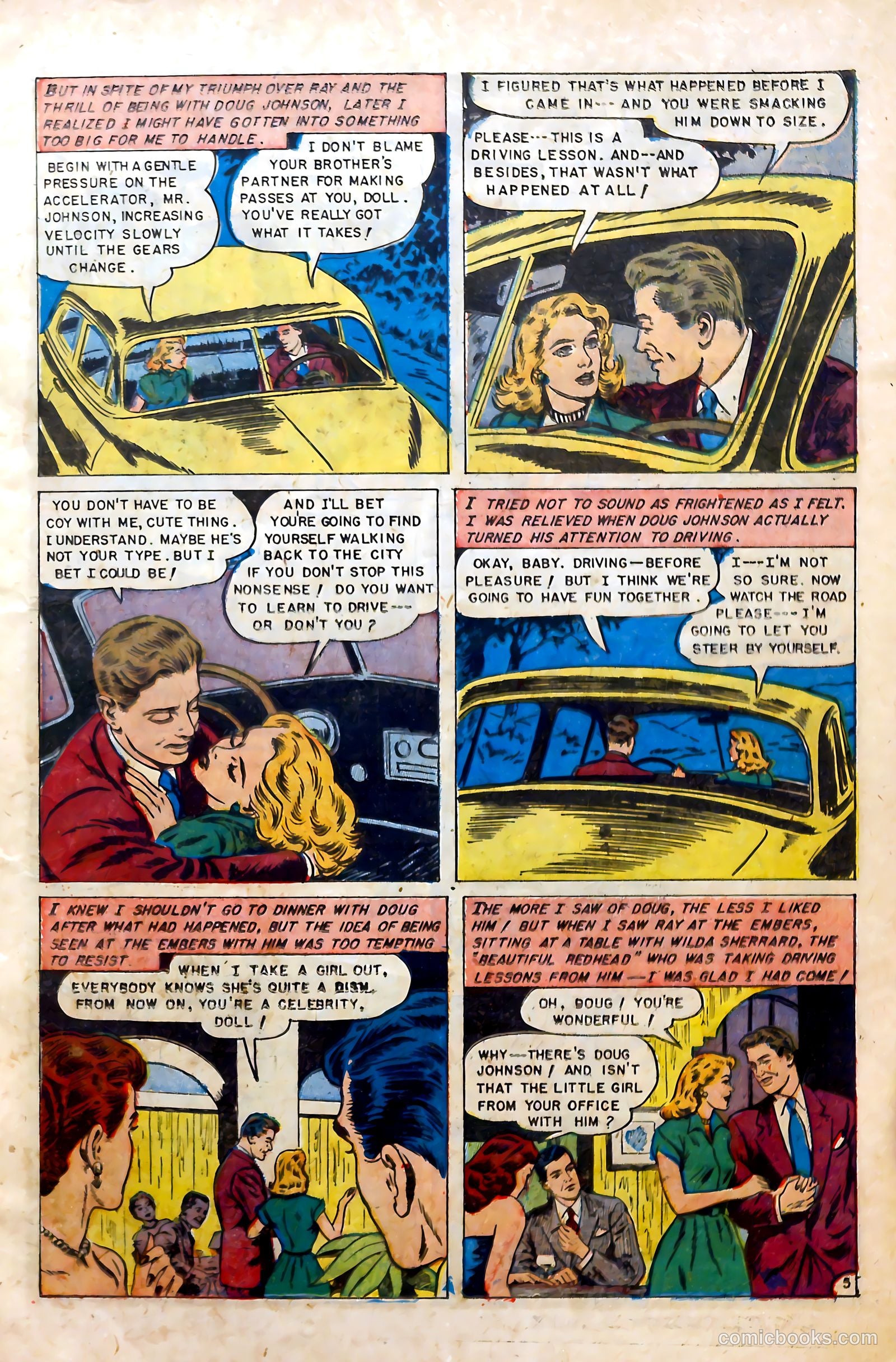 Glamorous Romances #69 (1953) — page 15 of 36
