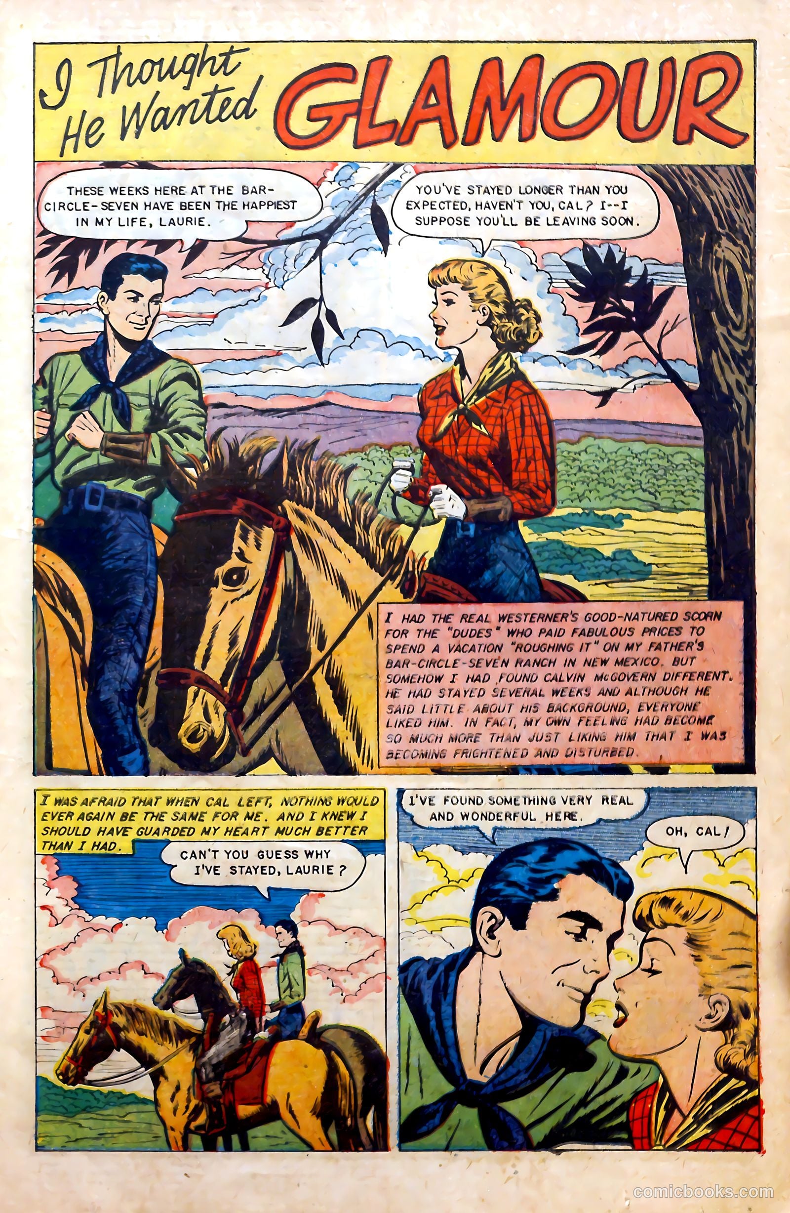 Glamorous Romances #69 (1953) — page 19 of 36