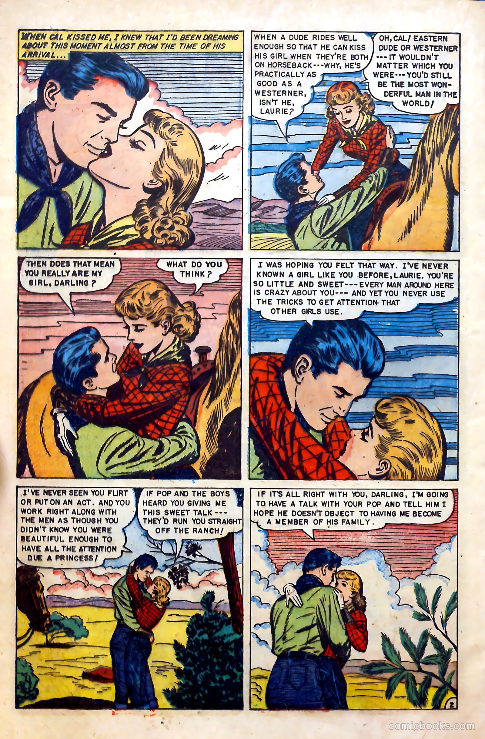 Glamorous Romances #69 (1953) — page 20 of 36