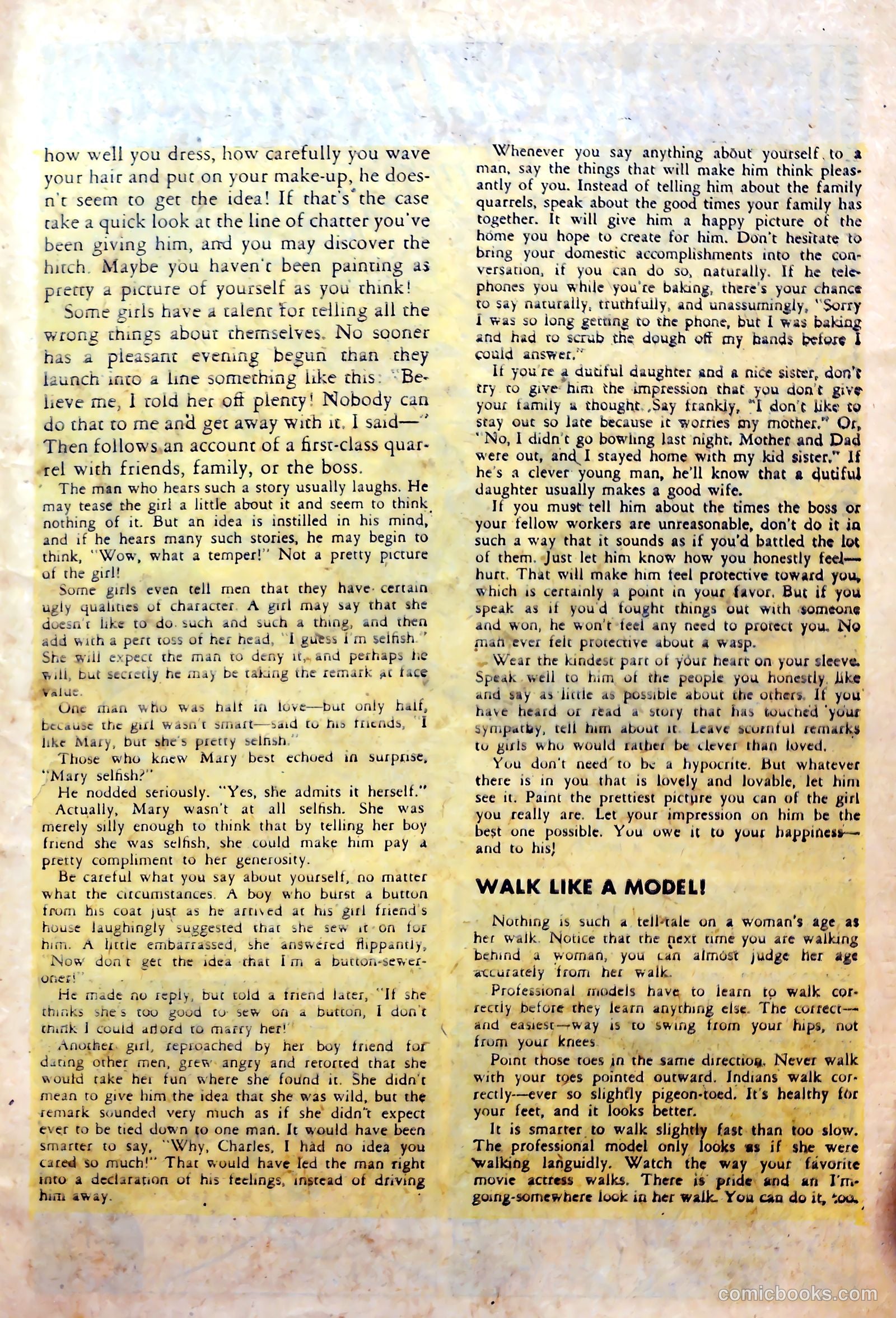 Glamorous Romances #69 (1953) — page 27 of 36