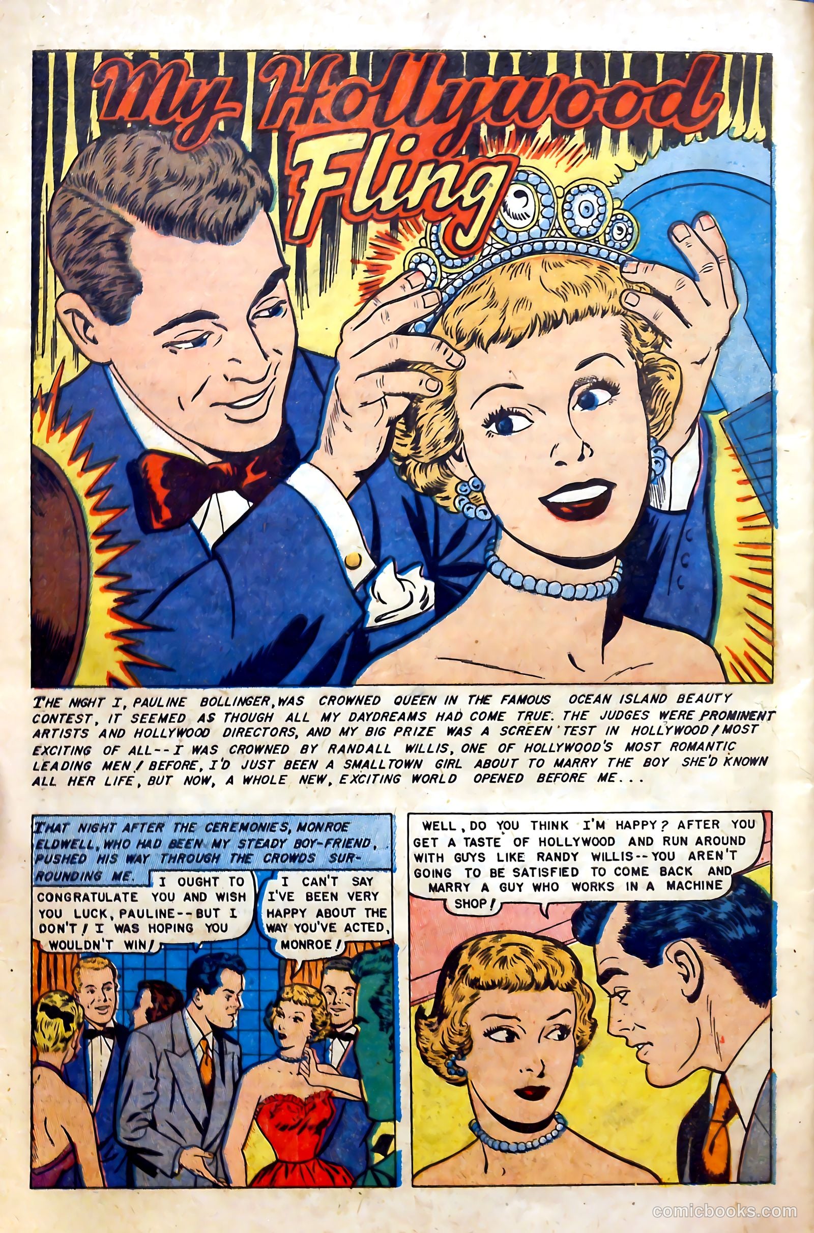 Glamorous Romances #69 (1953) — page 28 of 36