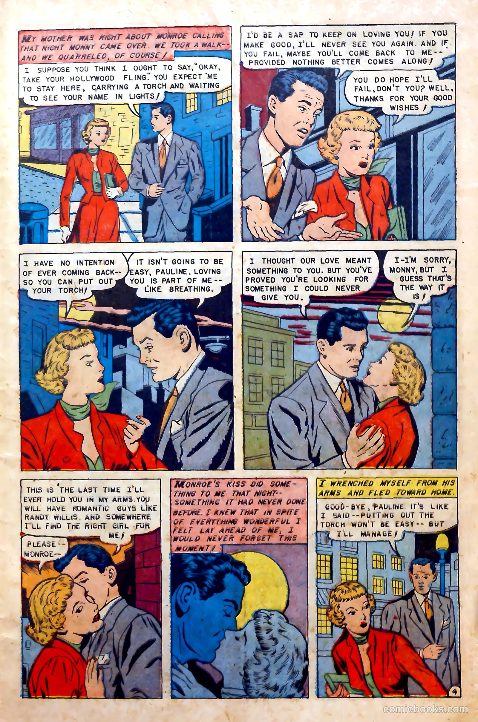 Glamorous Romances #69 (1953) — page 31 of 36