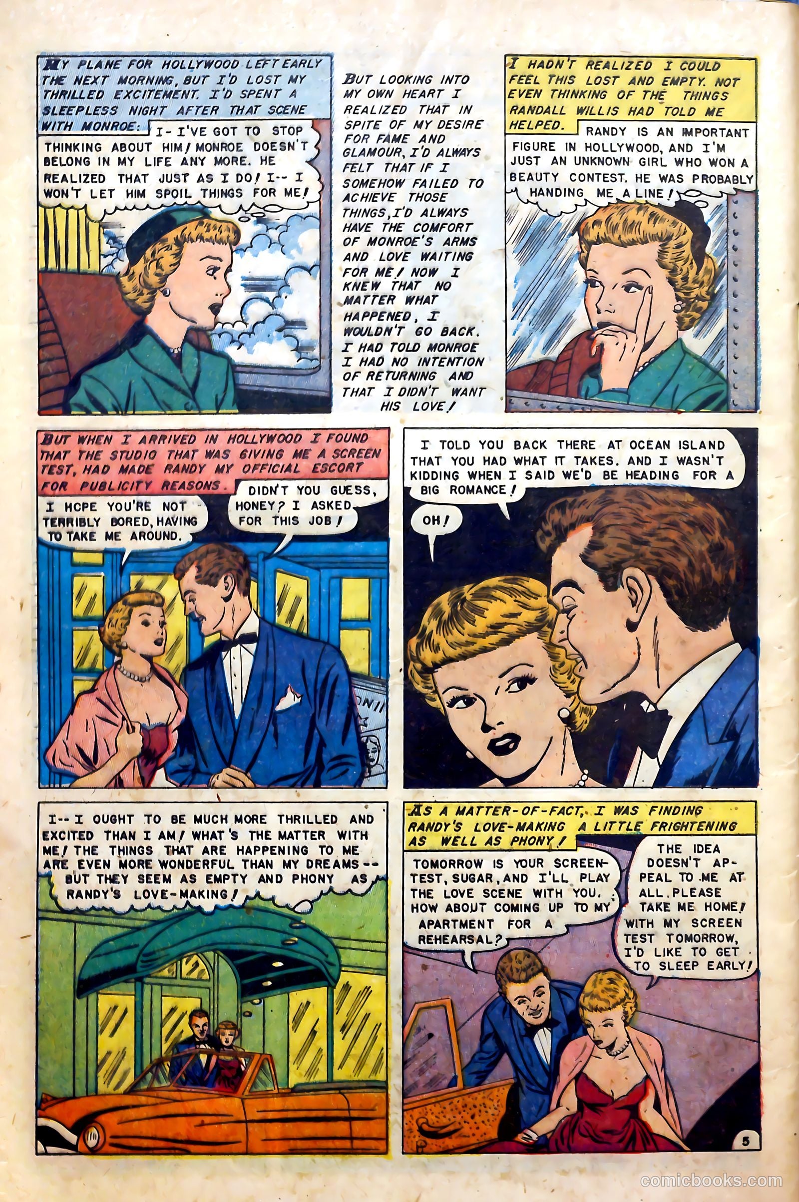 Glamorous Romances #69 (1953) — page 32 of 36