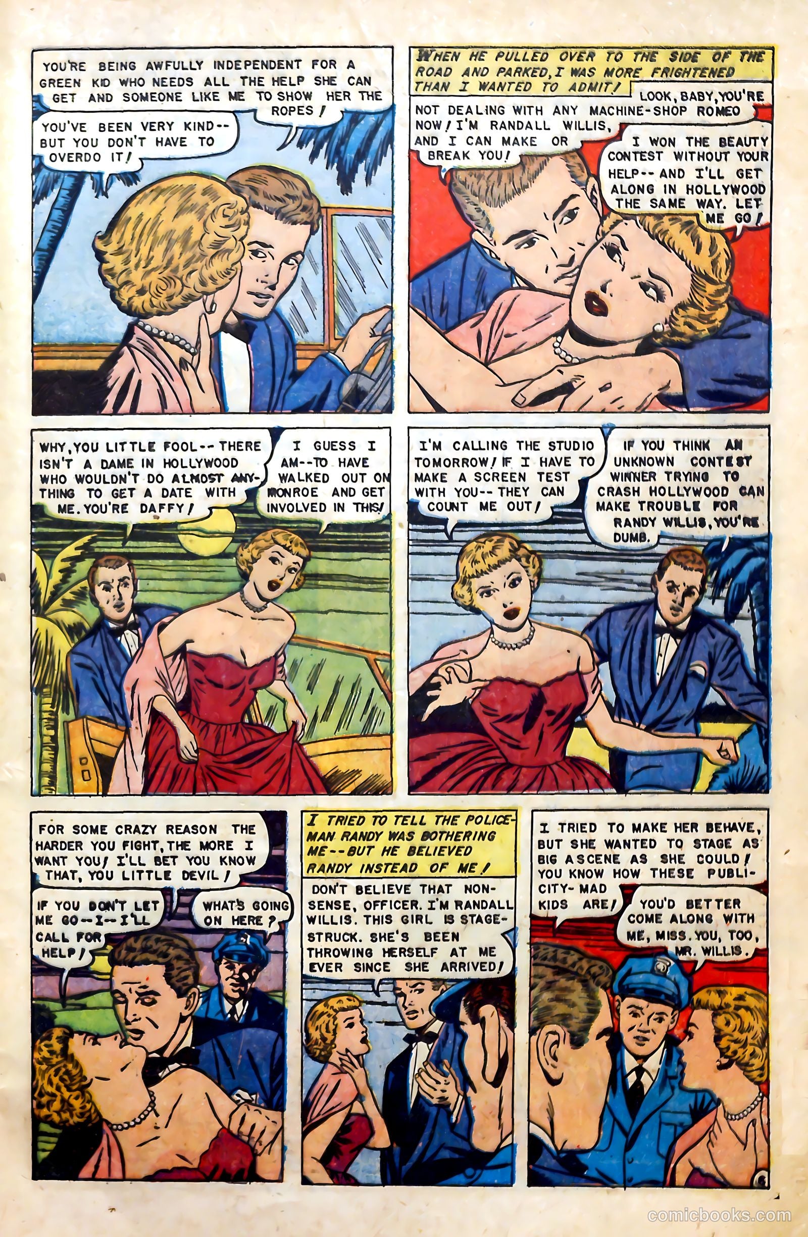 Glamorous Romances #69 (1953) — page 33 of 36