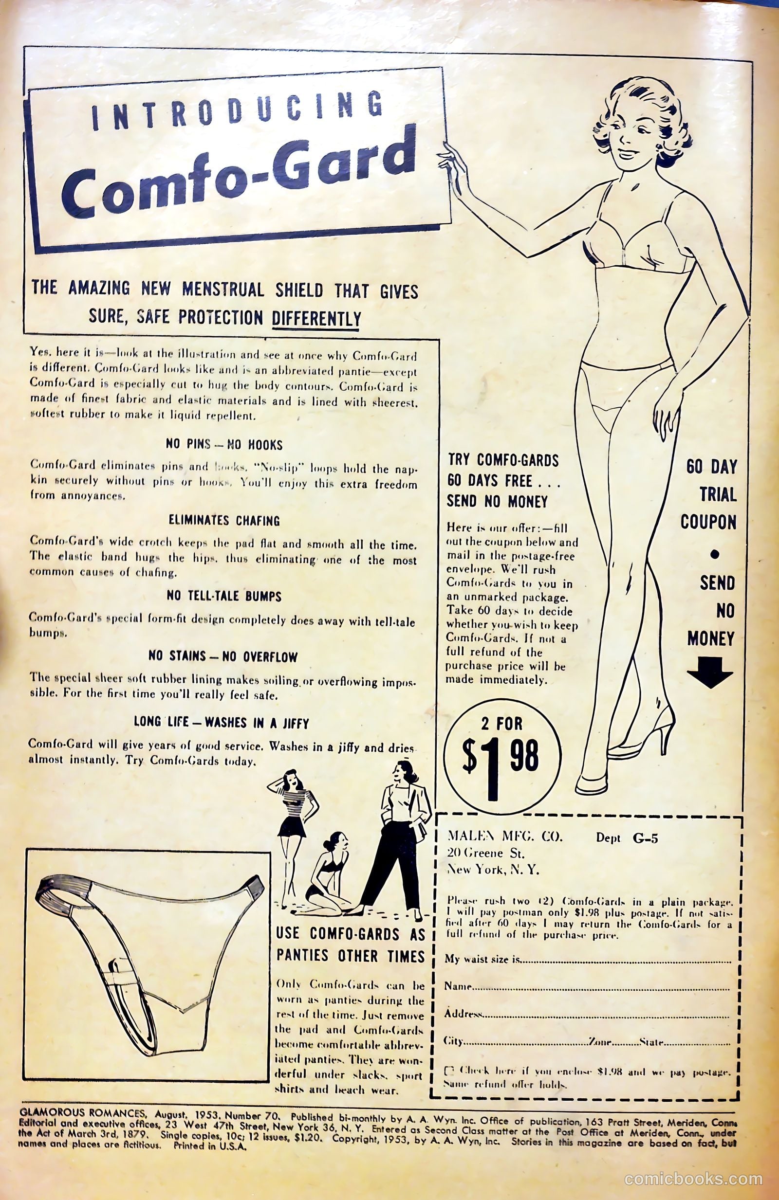 Glamorous Romances #70 (1953) — page 2 of 36