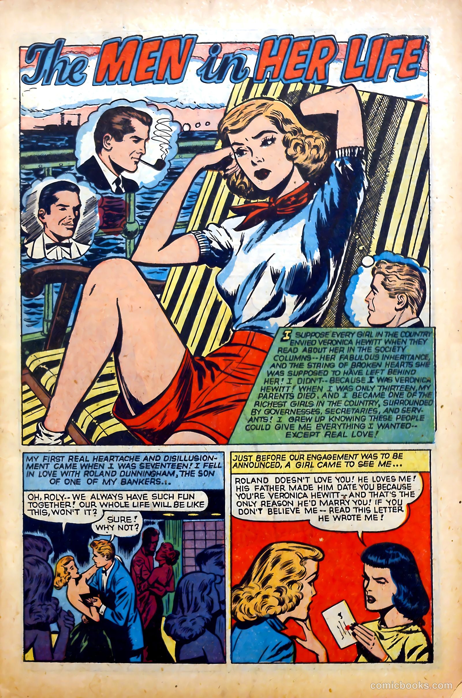 Glamorous Romances #70 (1953) — page 3 of 36