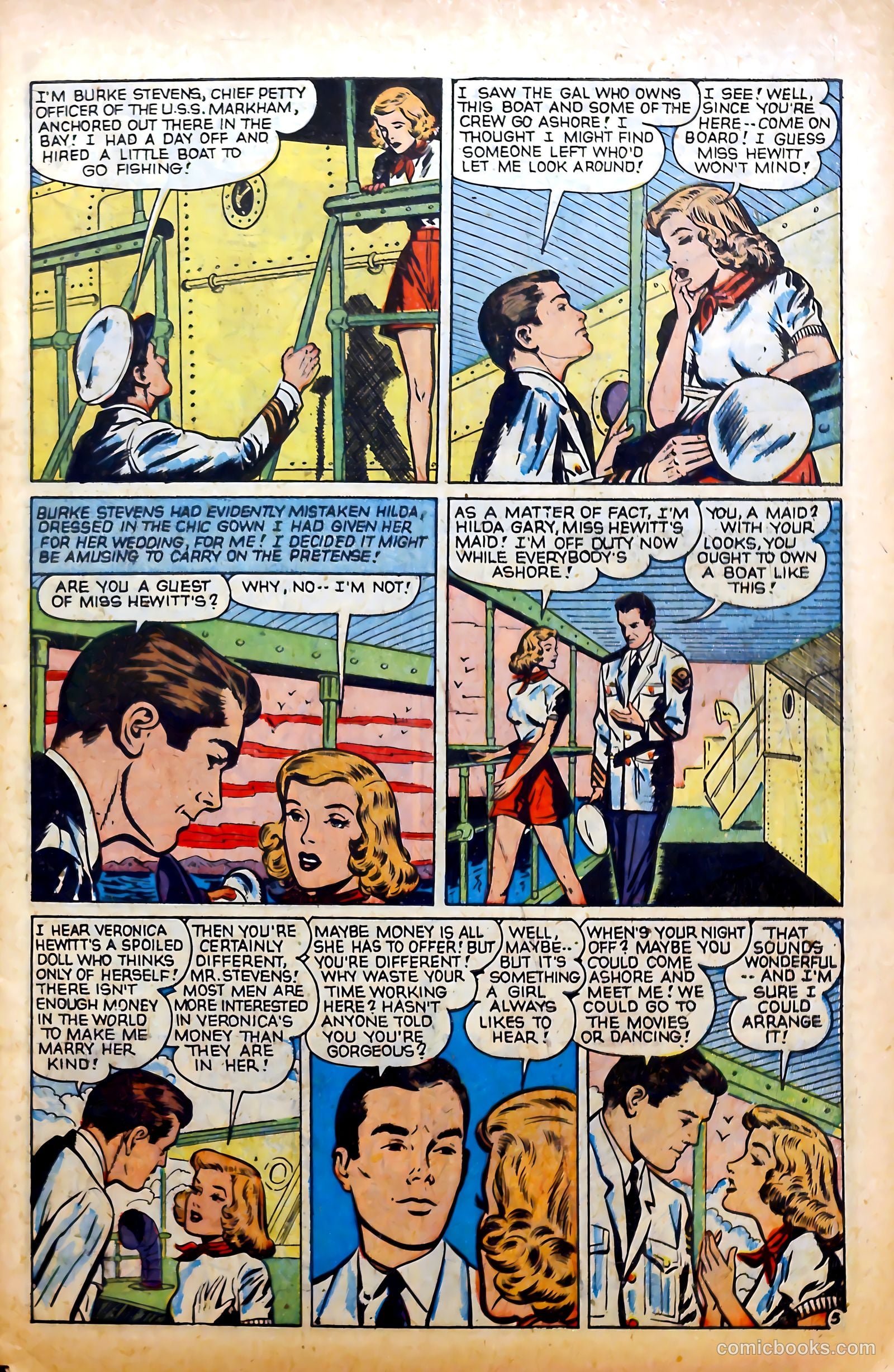 Glamorous Romances #70 (1953) — page 7 of 36