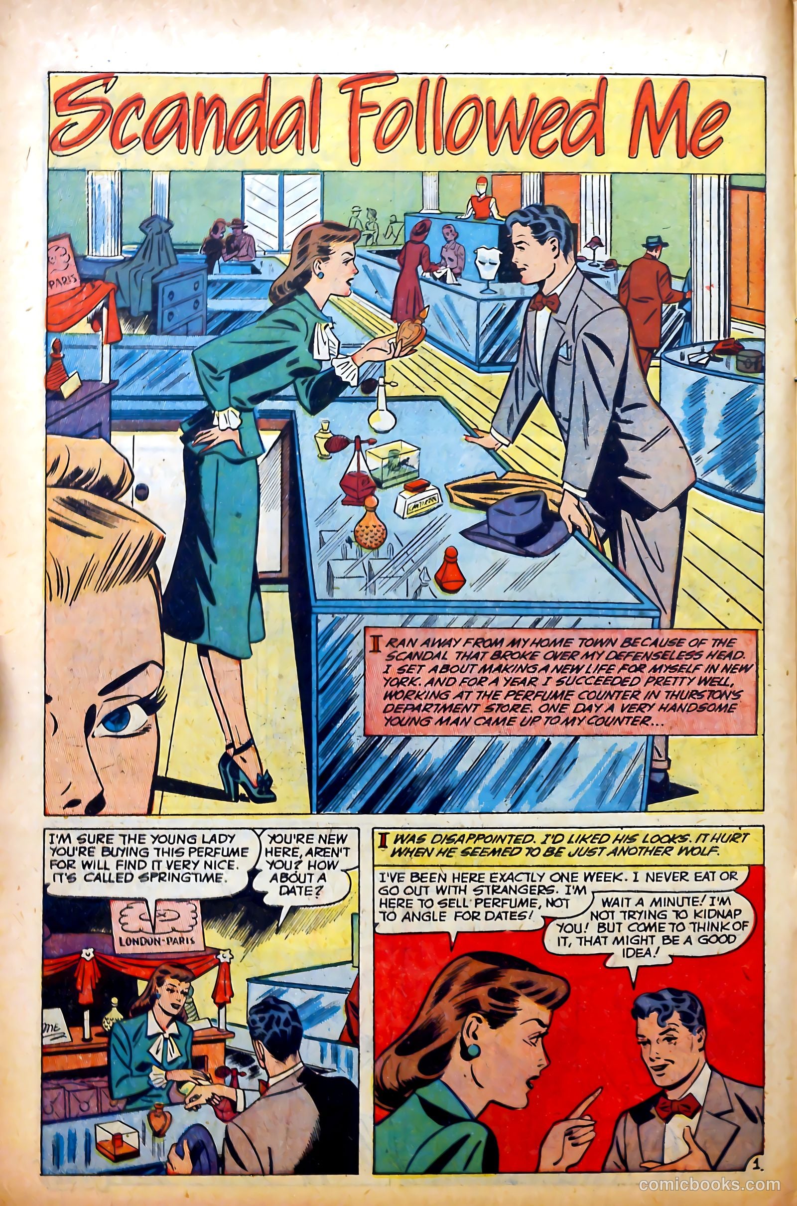 Glamorous Romances #70 (1953) — page 10 of 36