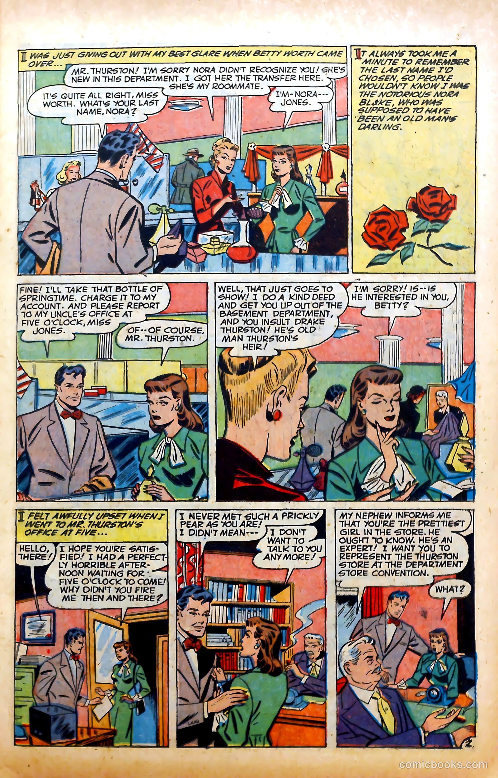 Glamorous Romances #70 (1953) — page 11 of 36