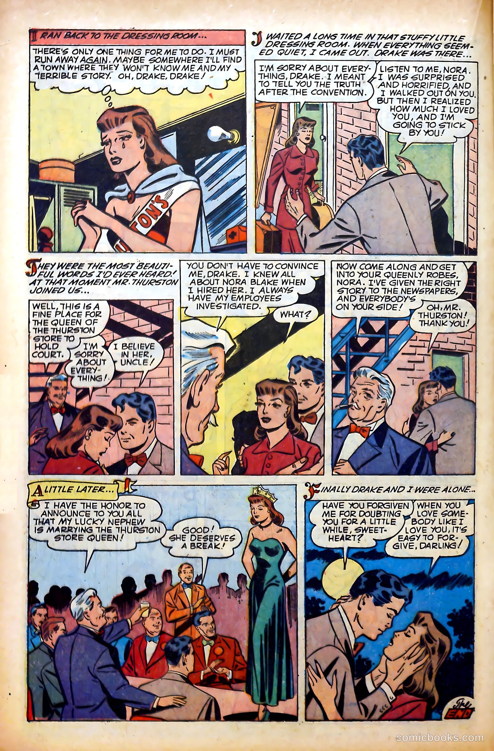 Glamorous Romances #70 (1953) — page 16 of 36