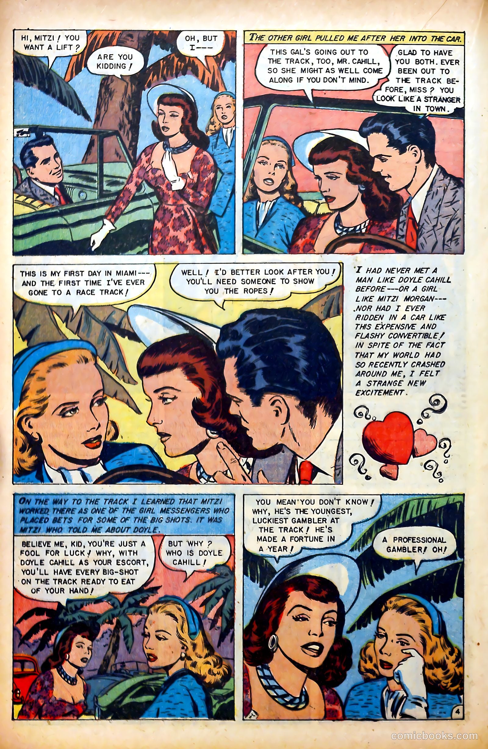 Glamorous Romances #70 (1953) — page 20 of 36