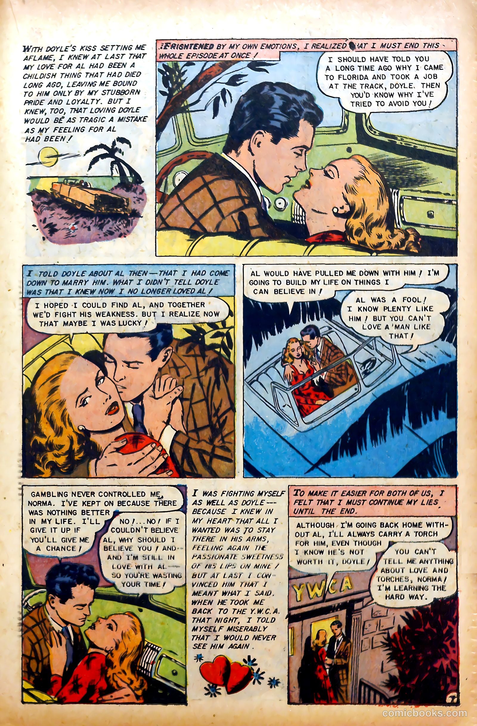 Glamorous Romances #70 (1953) — page 23 of 36