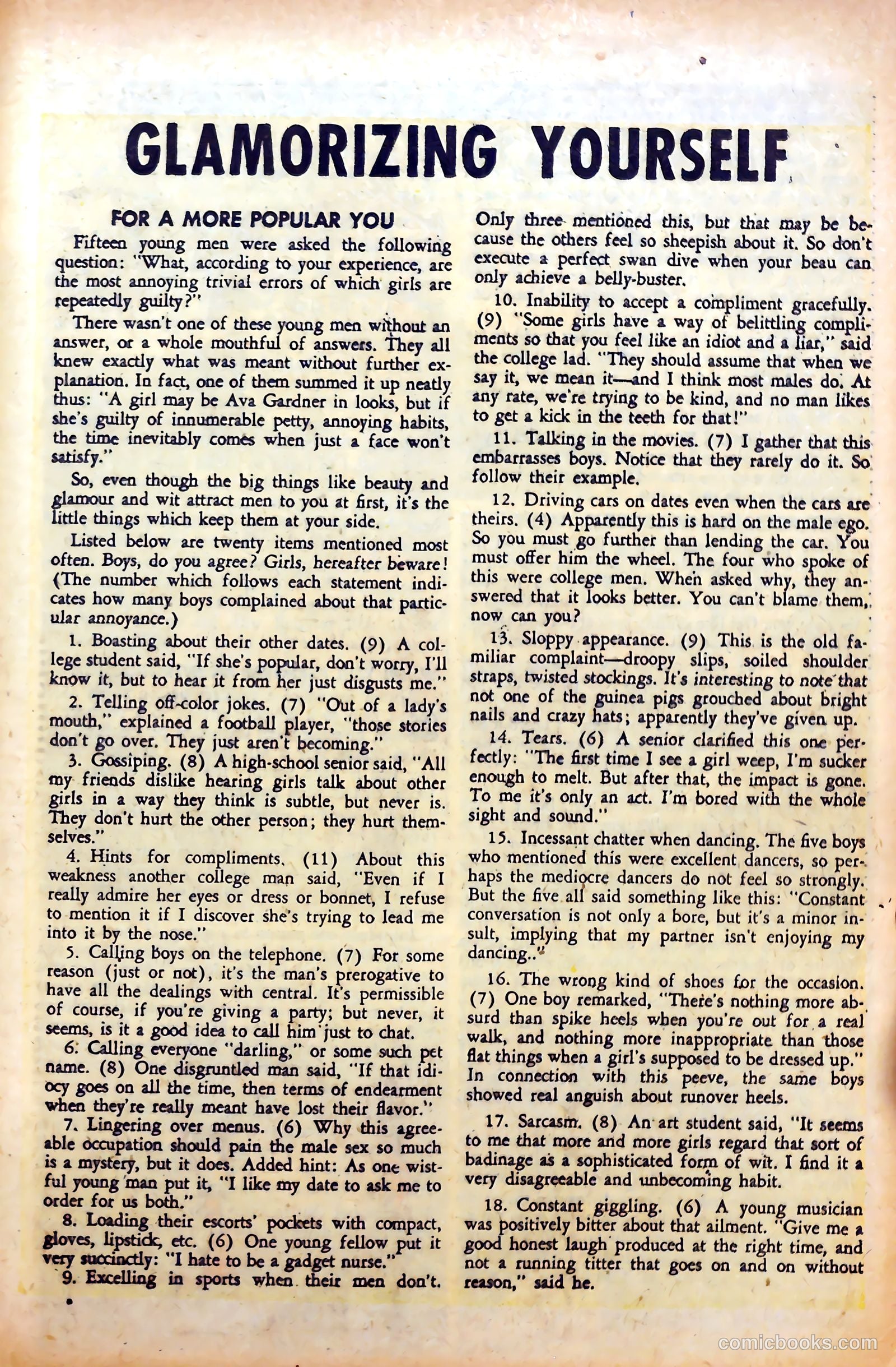 Glamorous Romances #70 (1953) — page 25 of 36