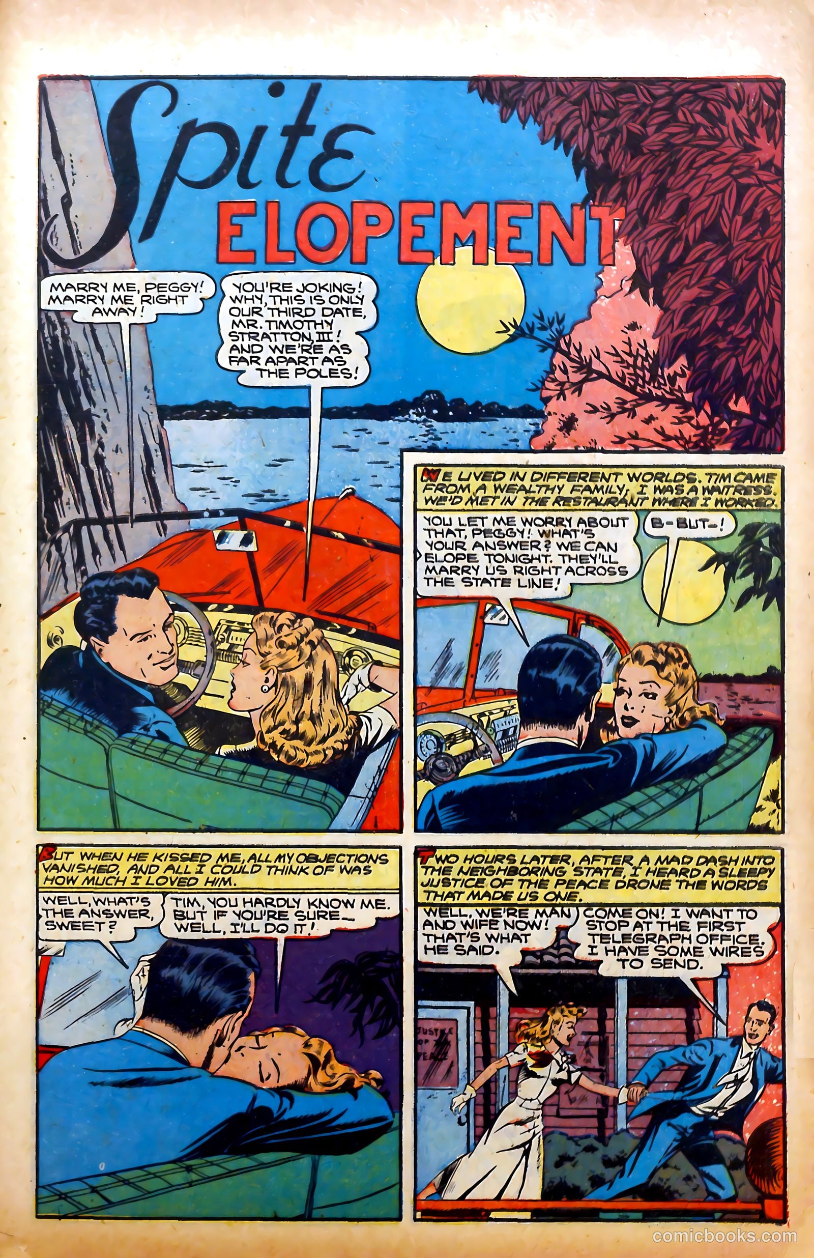 Glamorous Romances #70 (1953) — page 27 of 36