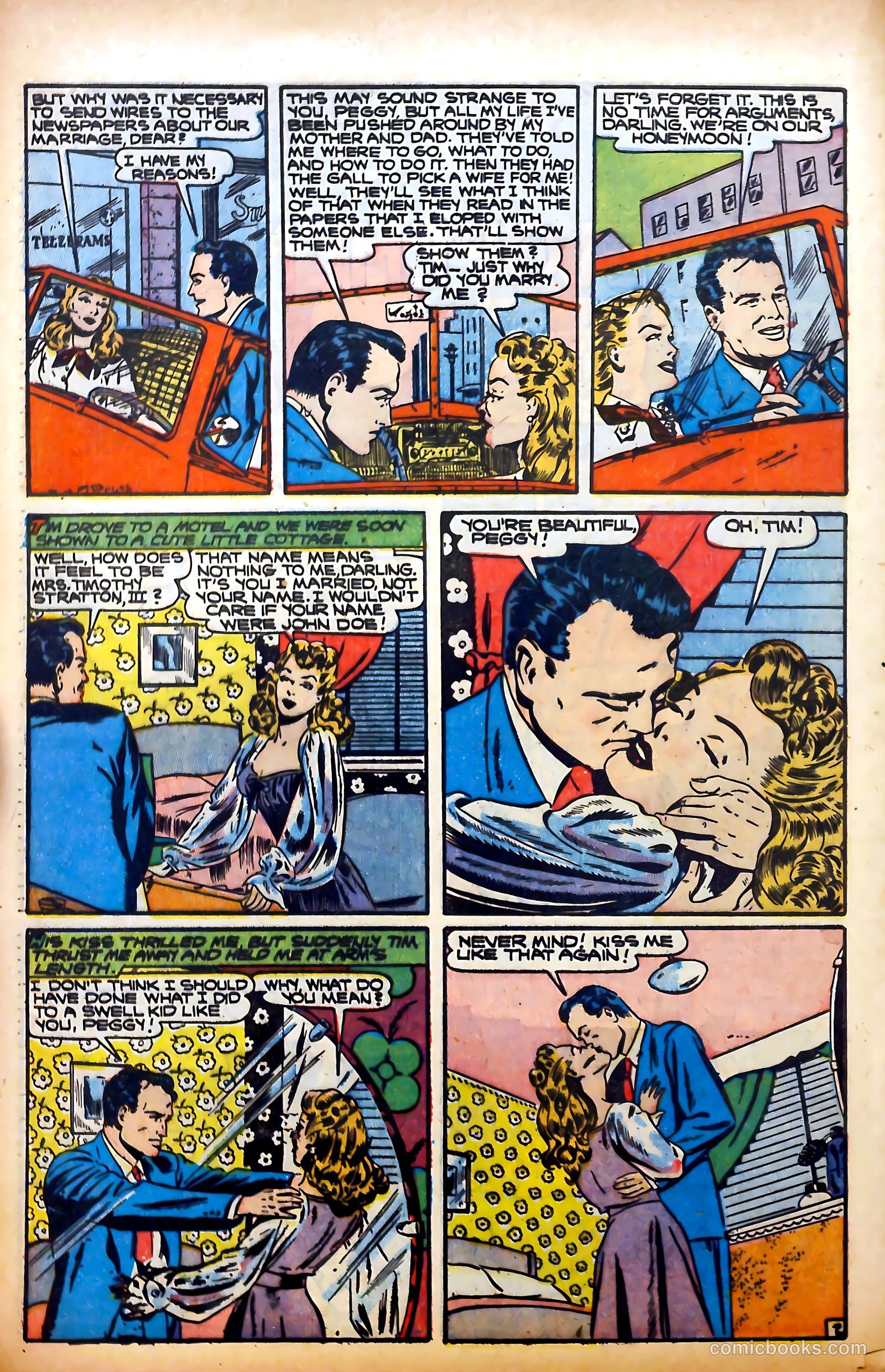Glamorous Romances #70 (1953) — page 28 of 36