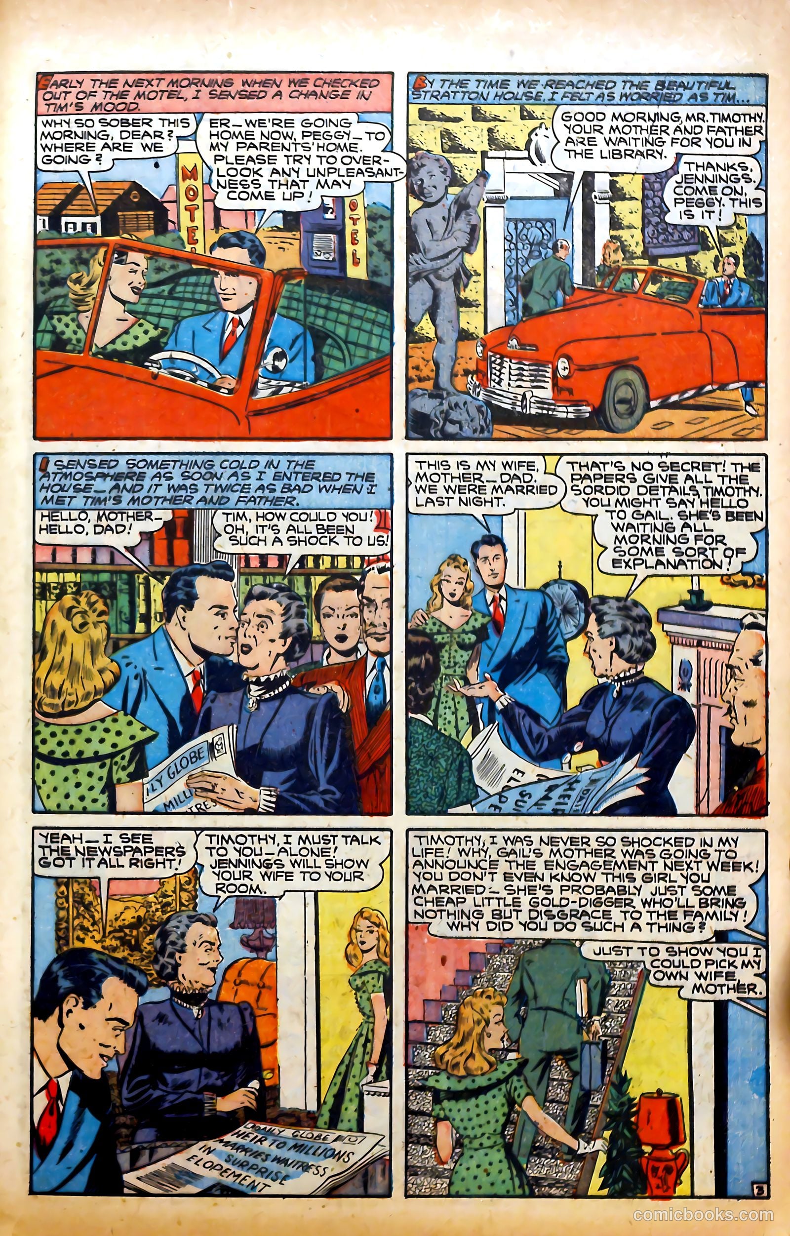 Glamorous Romances #70 (1953) — page 29 of 36