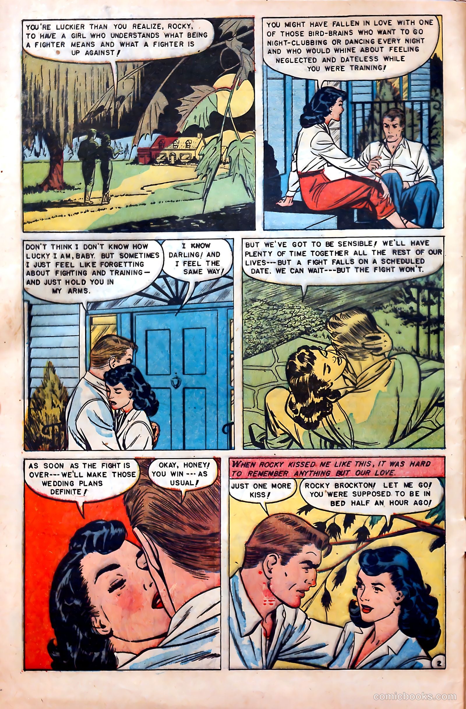 Glamorous Romances #71 (1953) — page 5 of 37