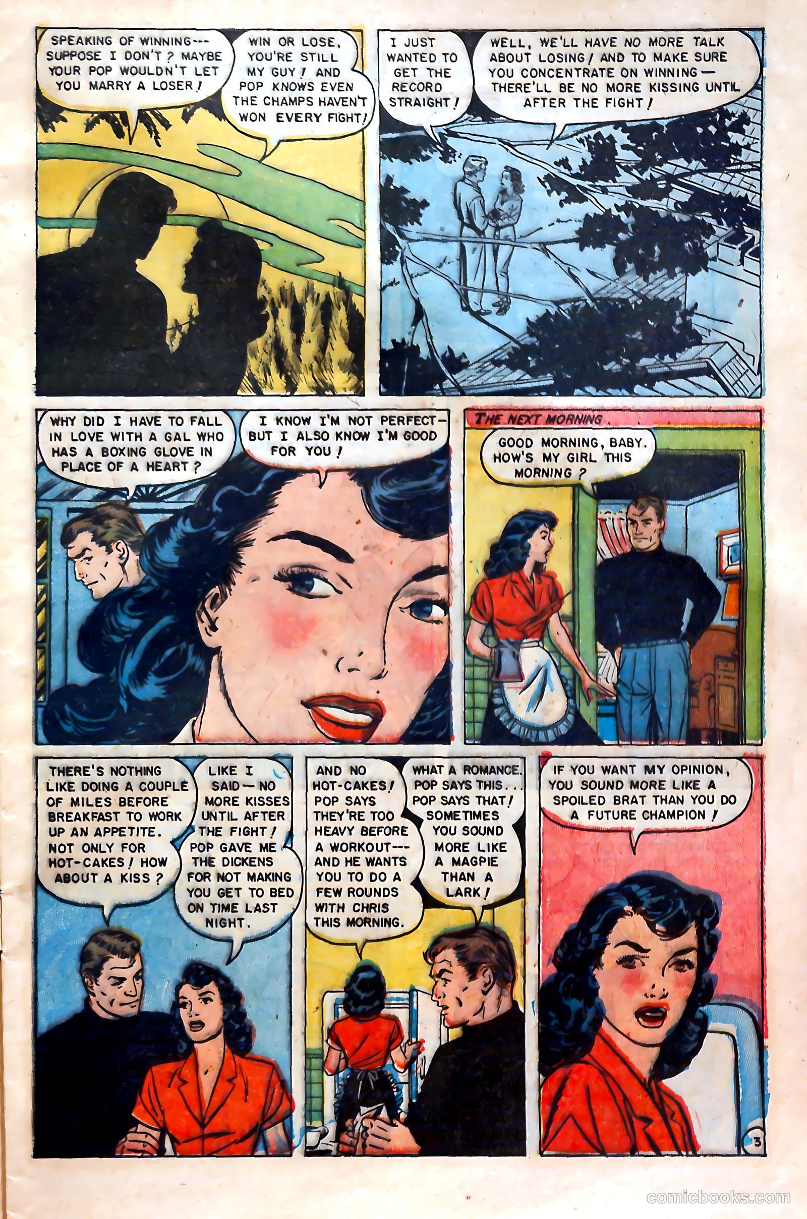 Glamorous Romances #71 (1953) — page 6 of 37
