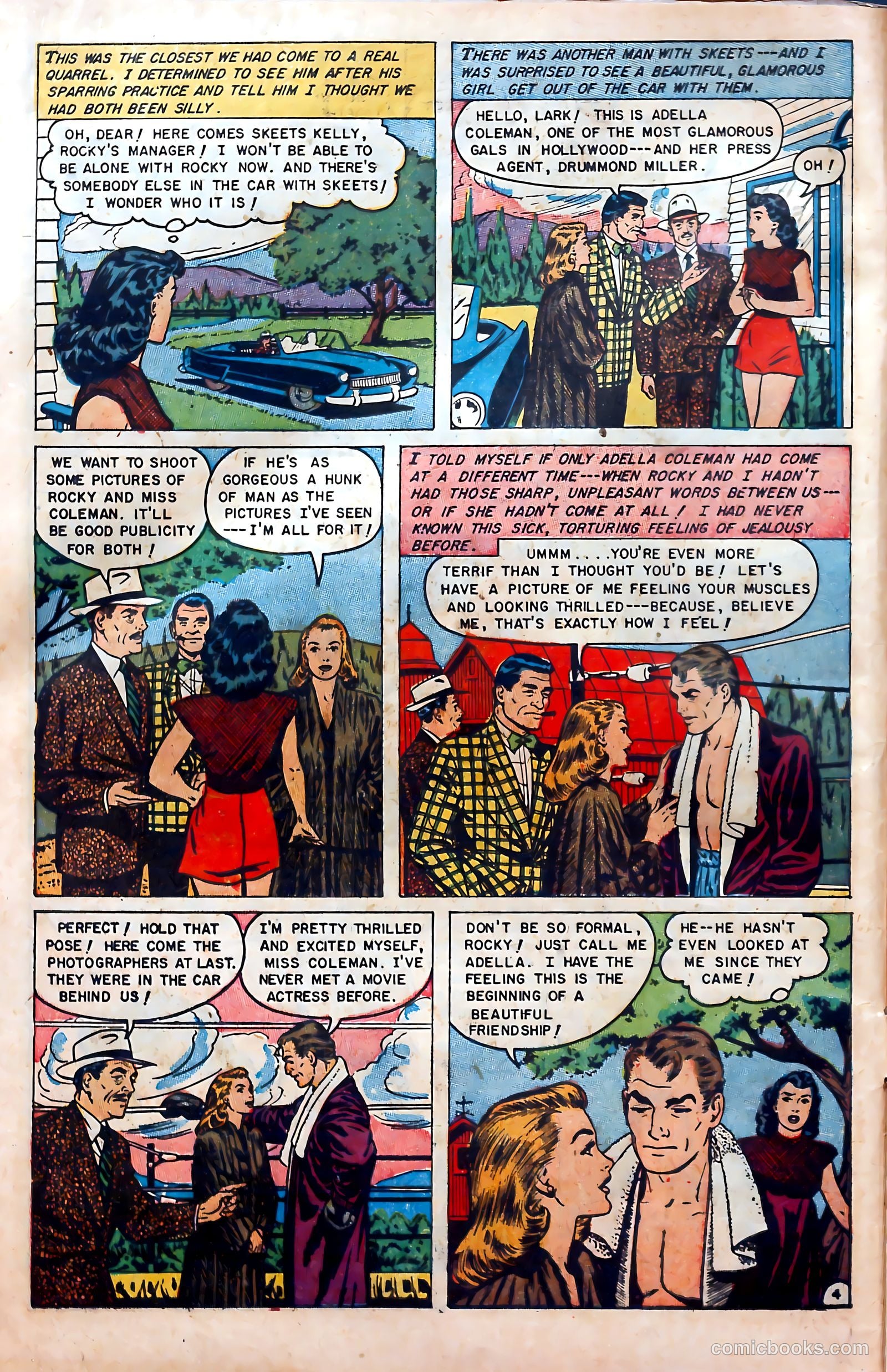 Glamorous Romances #71 (1953) — page 7 of 37