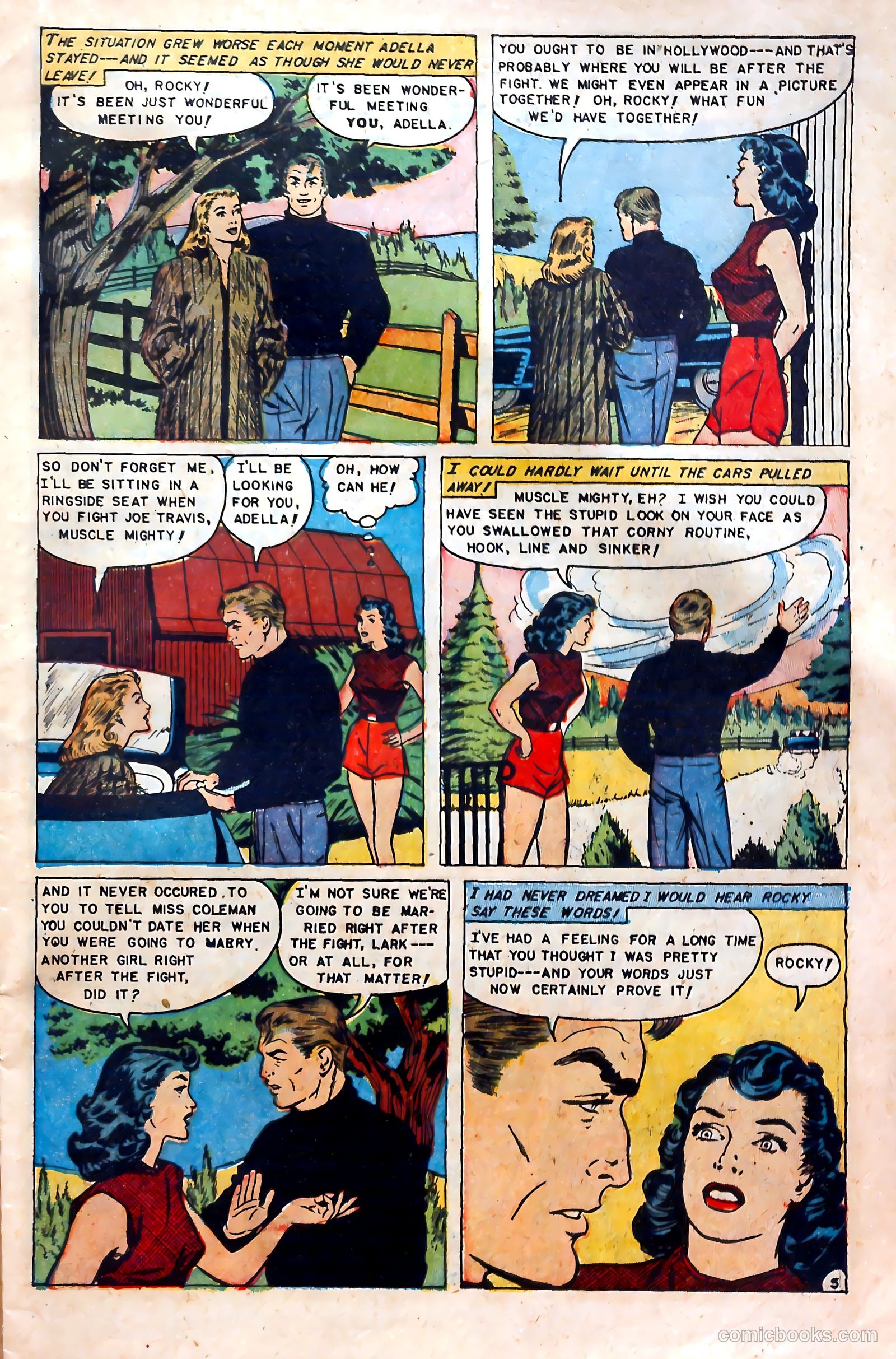 Glamorous Romances #71 (1953) — page 8 of 37