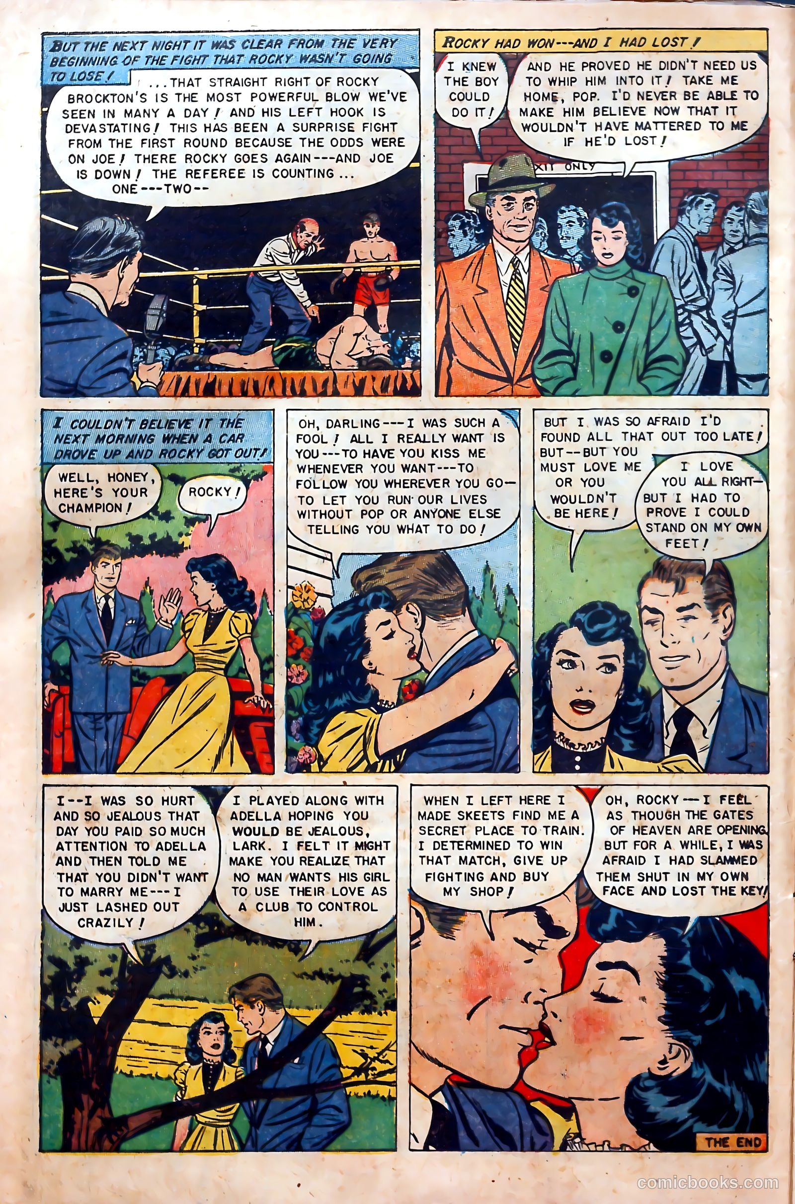 Glamorous Romances #71 (1953) — page 11 of 37