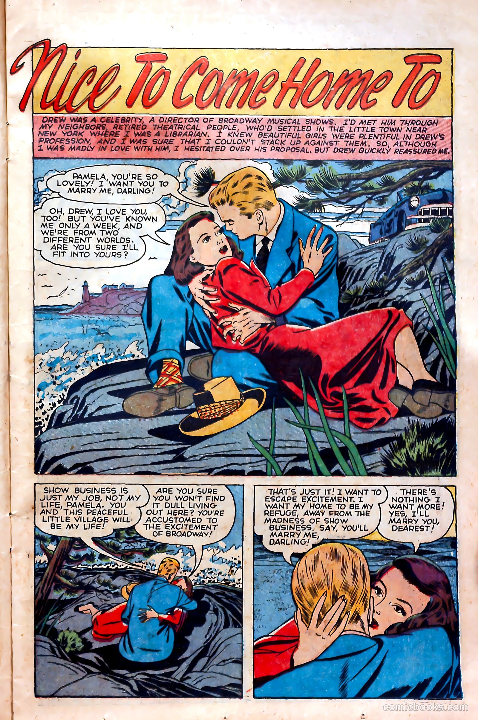 Glamorous Romances #71 (1953) — page 12 of 37