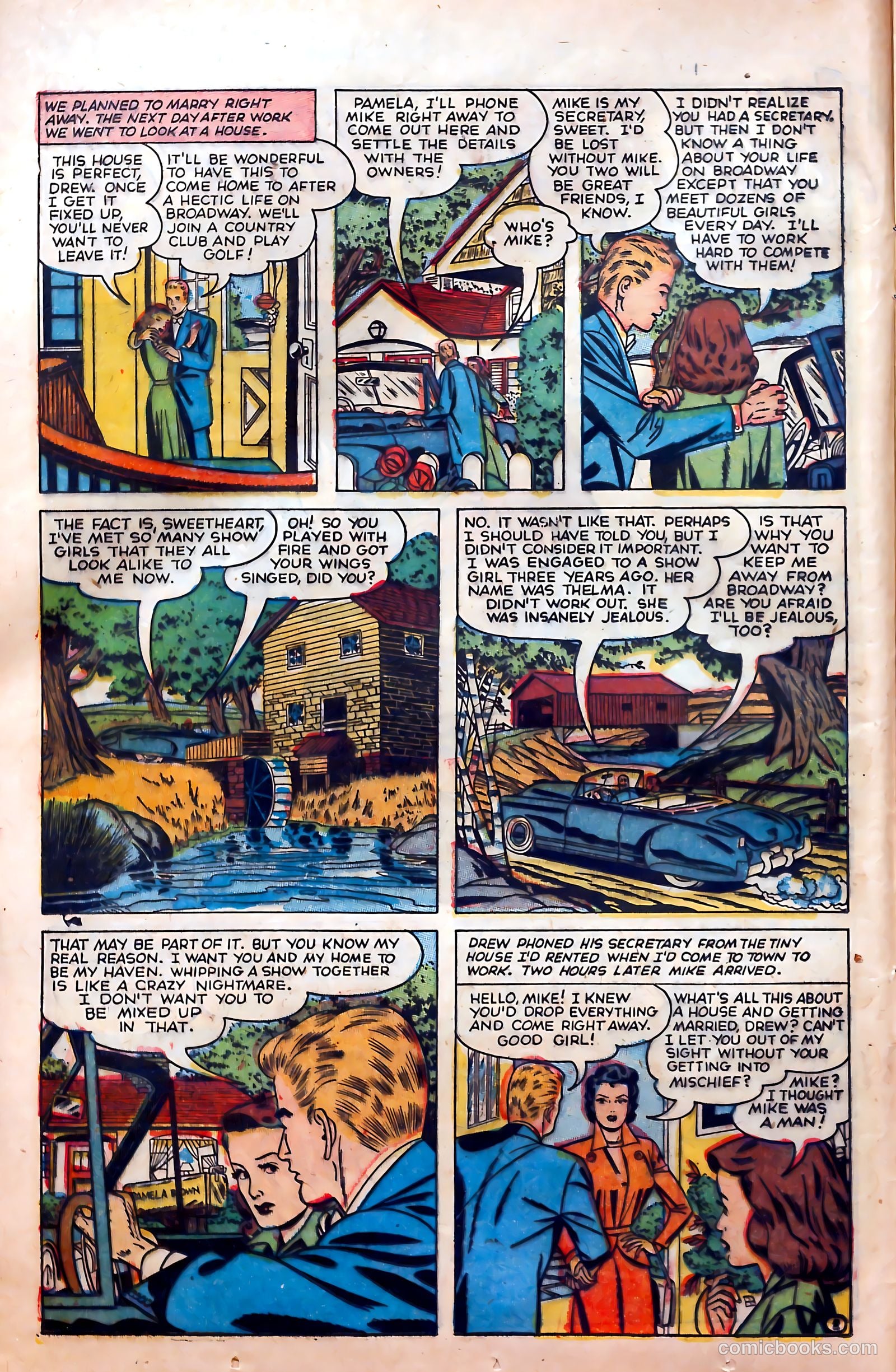 Glamorous Romances #71 (1953) — page 13 of 37
