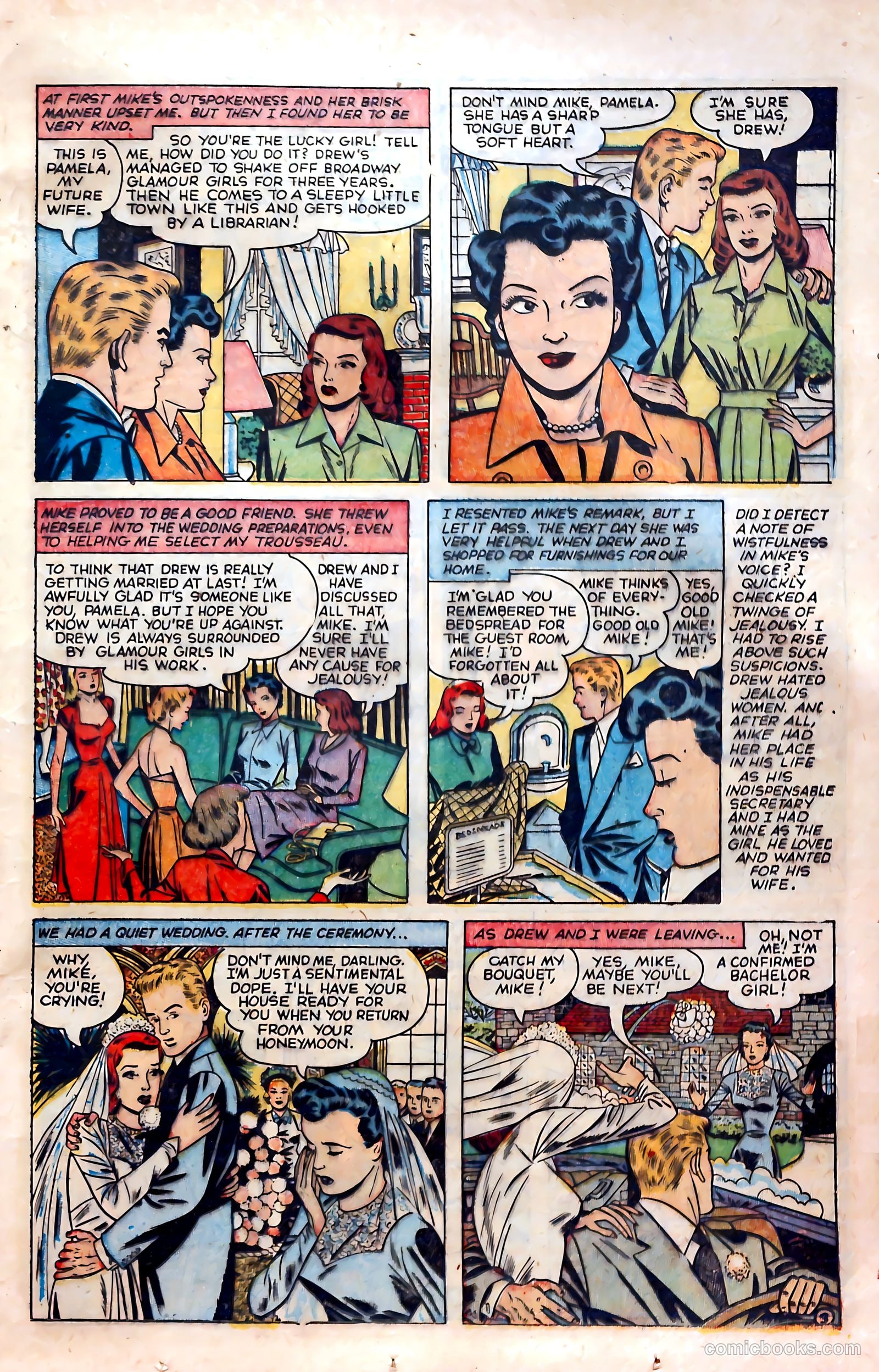 Glamorous Romances #71 (1953) — page 14 of 37