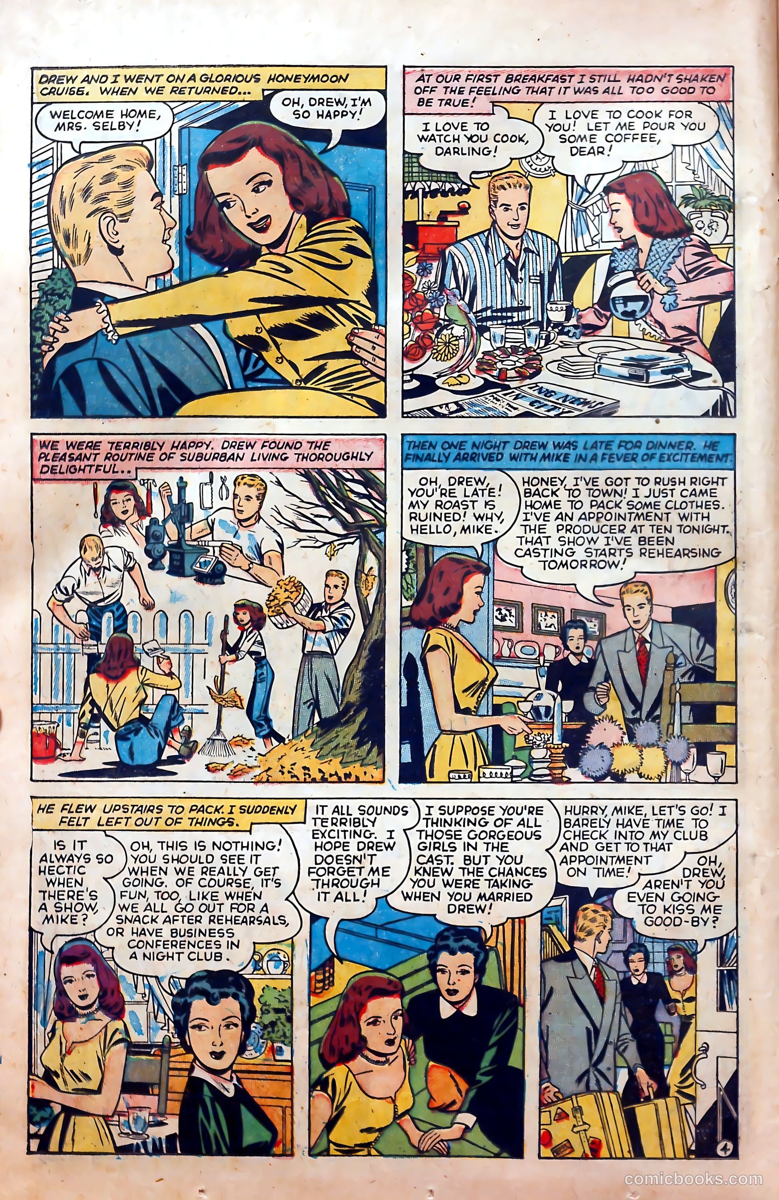 Glamorous Romances #71 (1953) — page 15 of 37