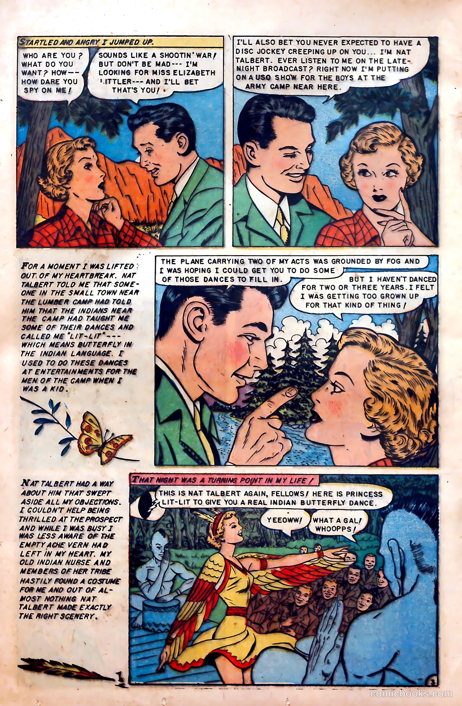 Glamorous Romances #71 (1953) — page 21 of 37