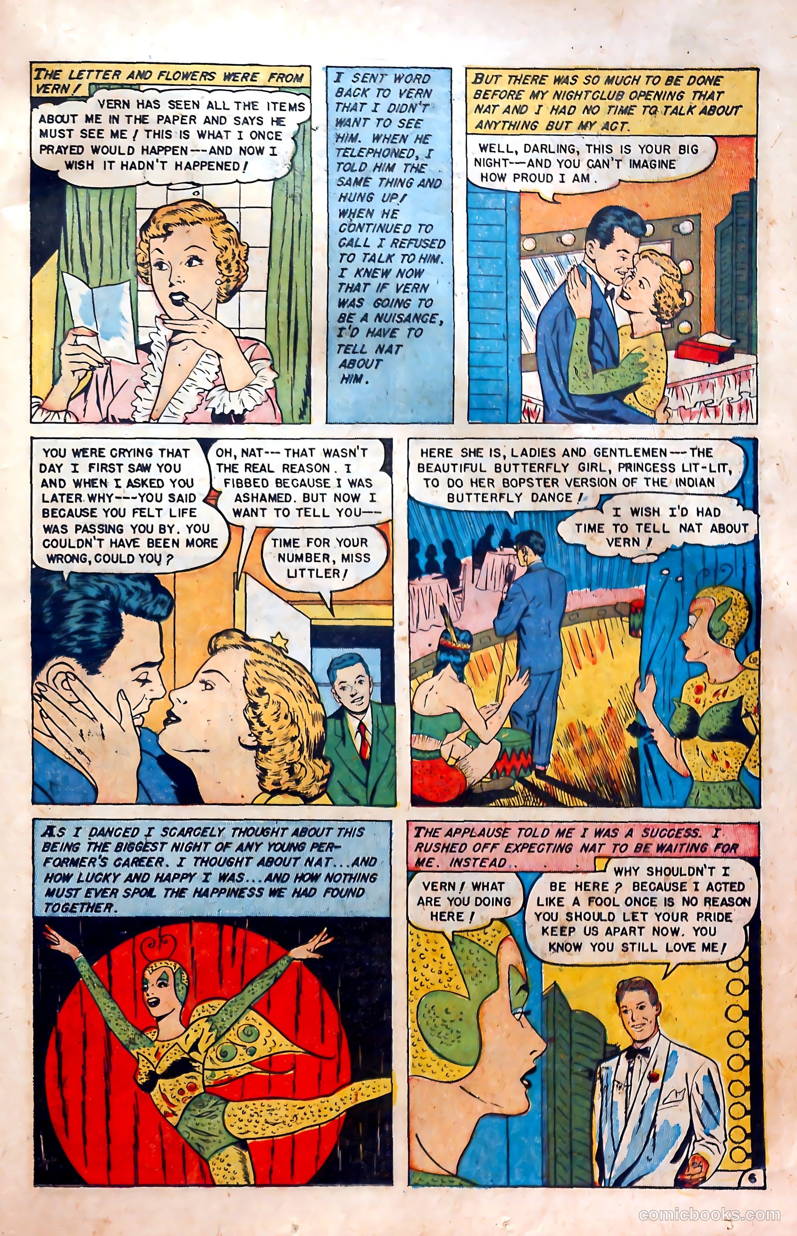 Glamorous Romances #71 (1953) — page 24 of 37