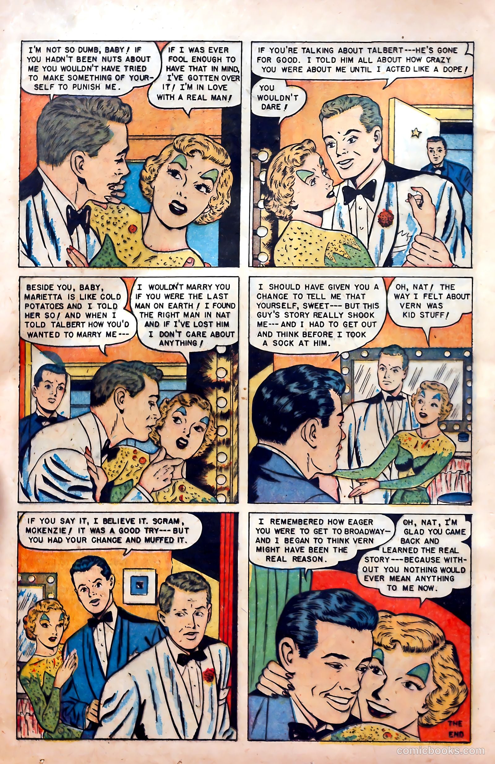 Glamorous Romances #71 (1953) — page 25 of 37