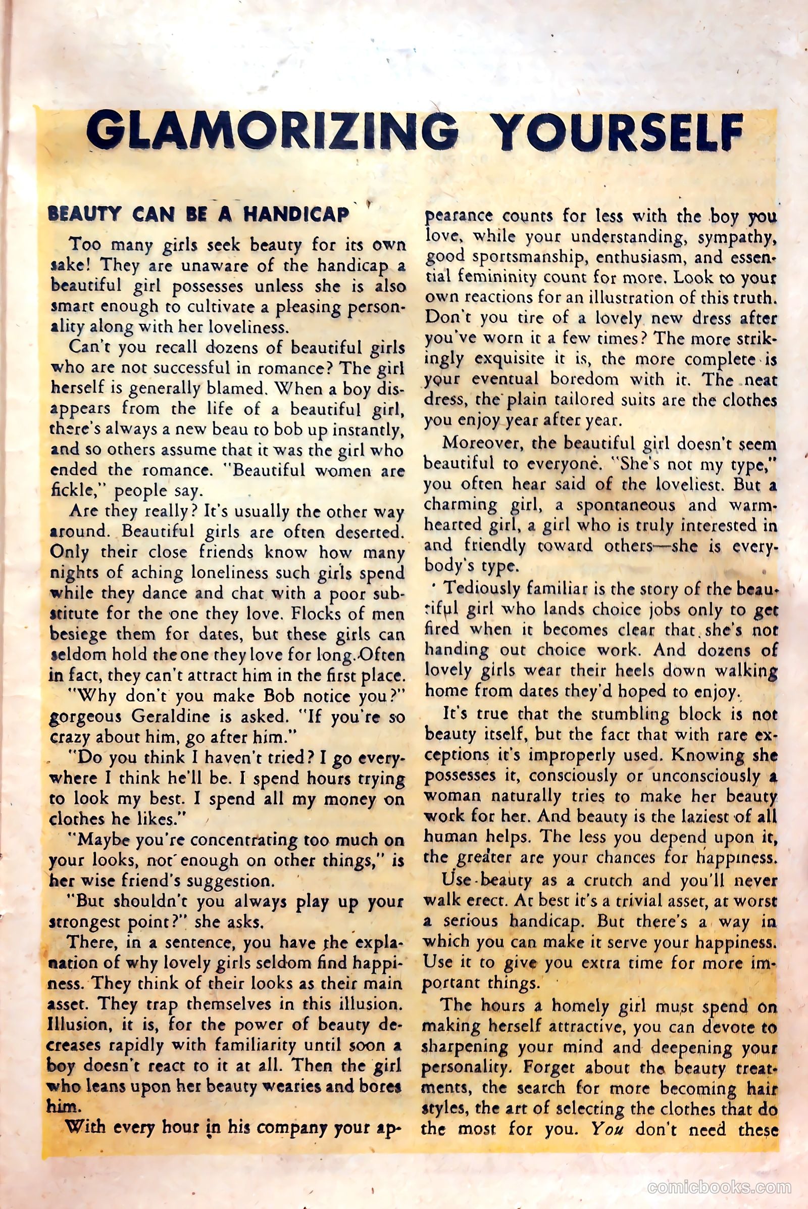 Glamorous Romances #71 (1953) — page 26 of 37