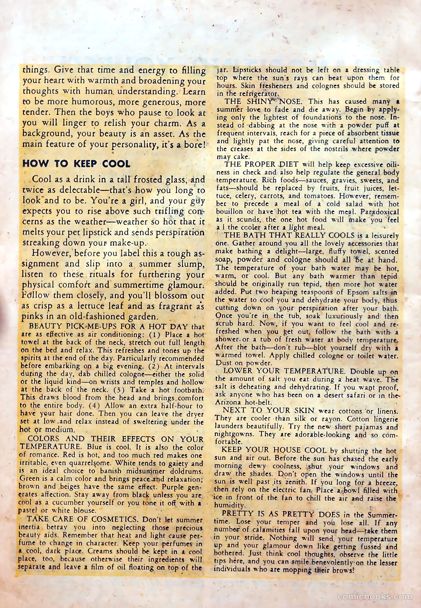 Glamorous Romances #71 (1953) — page 27 of 37