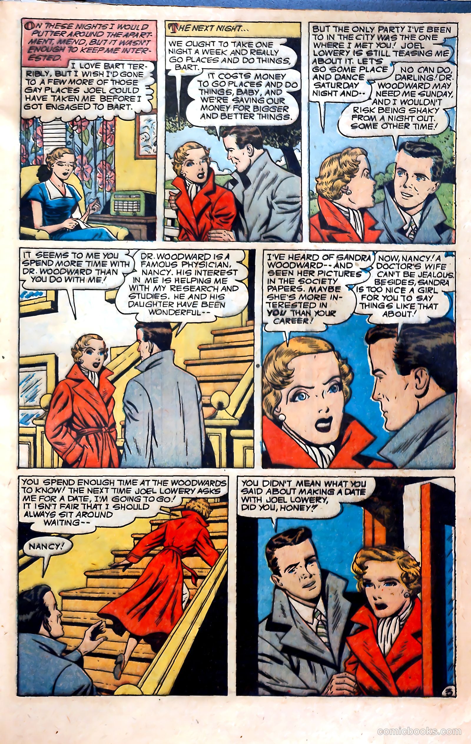 Glamorous Romances #71 (1953) — page 30 of 37