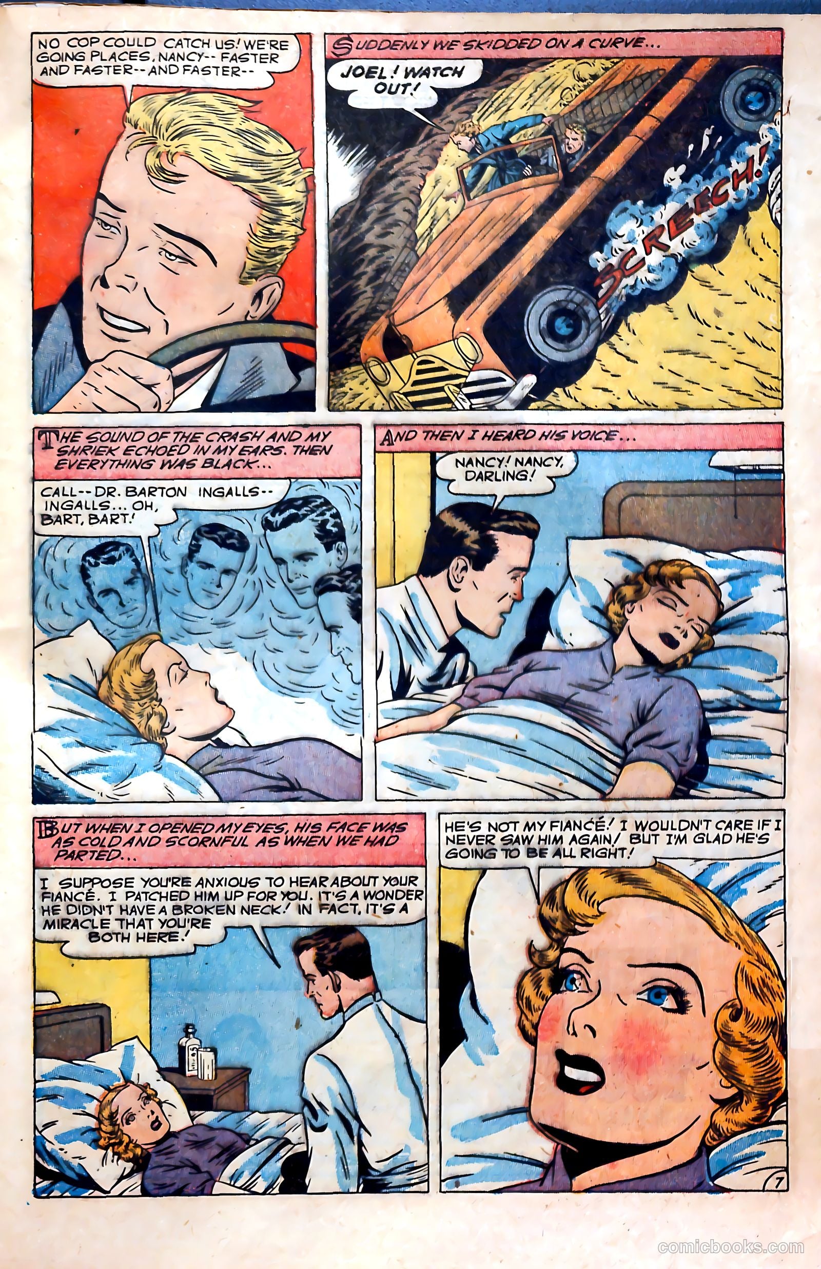 Glamorous Romances #71 (1953) — page 34 of 37