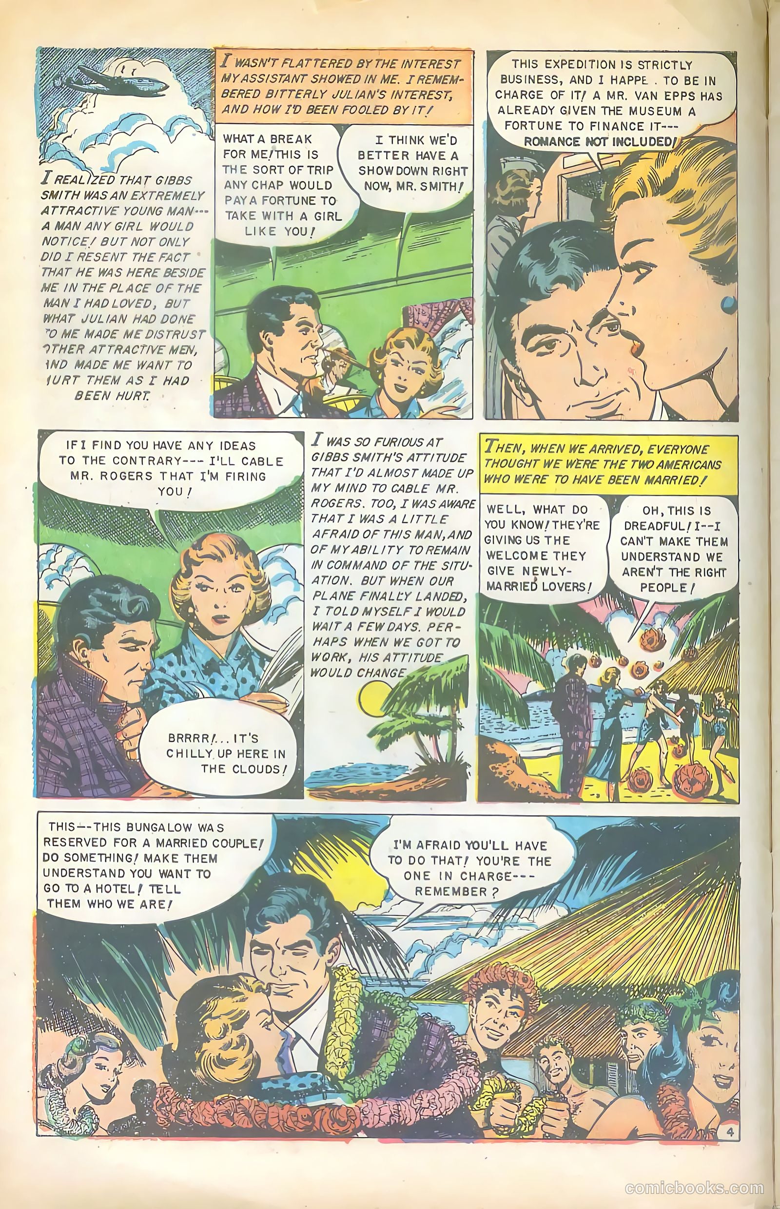Glamorous Romances #72 (1953) — page 6 of 36