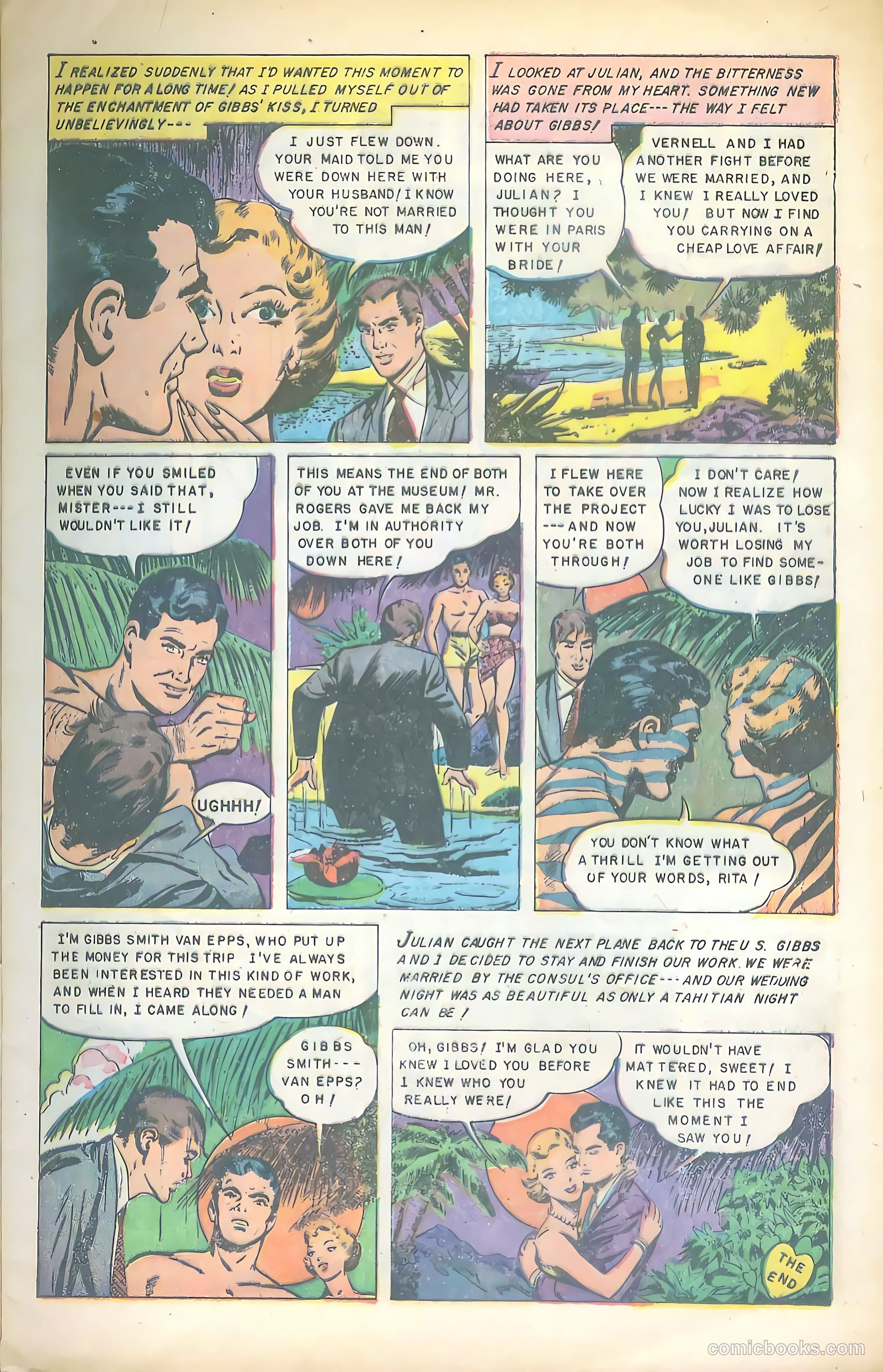 Glamorous Romances #72 (1953) — page 9 of 36