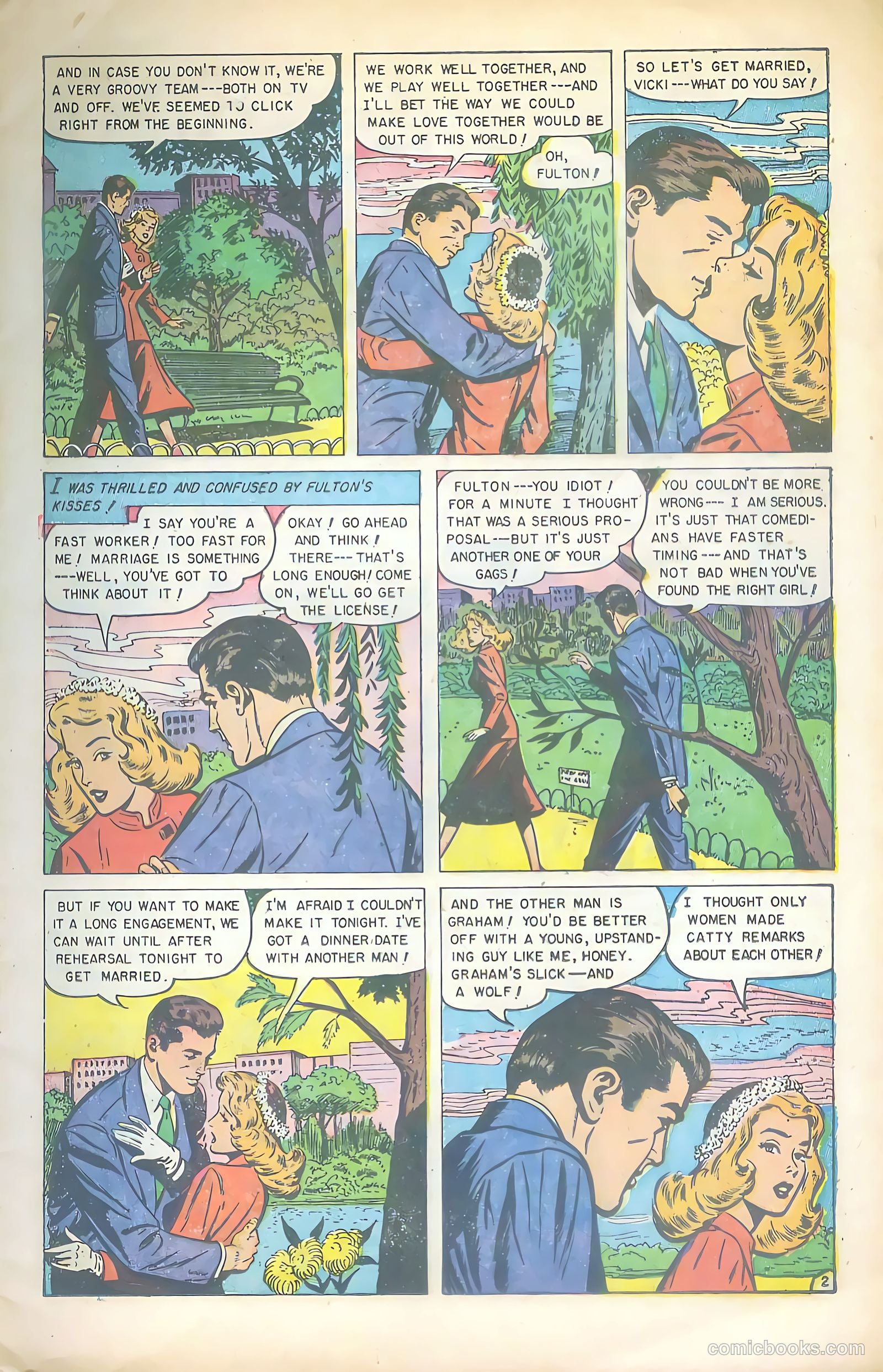 Glamorous Romances #72 (1953) — page 11 of 36