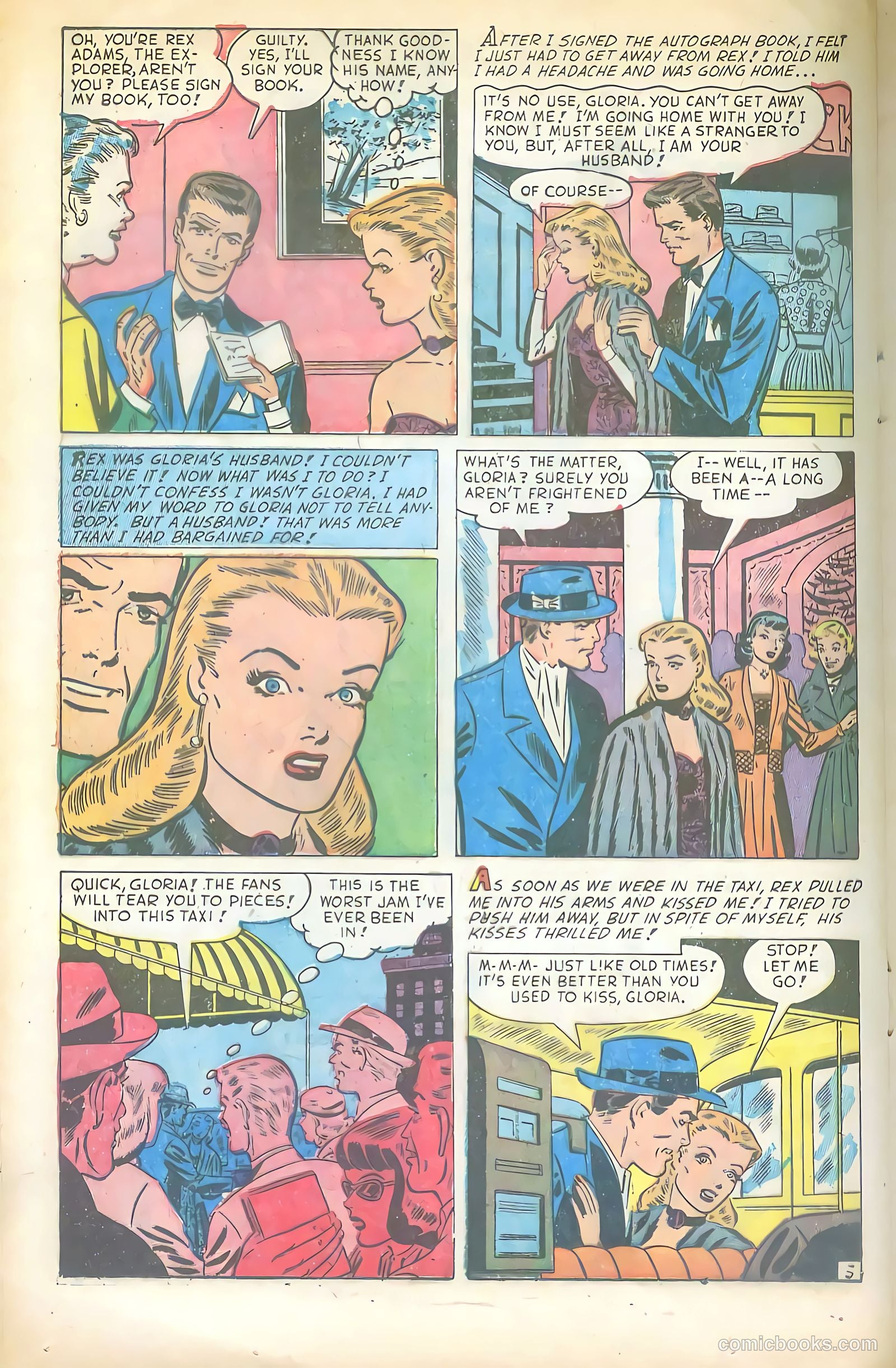 Glamorous Romances #72 (1953) — page 20 of 36