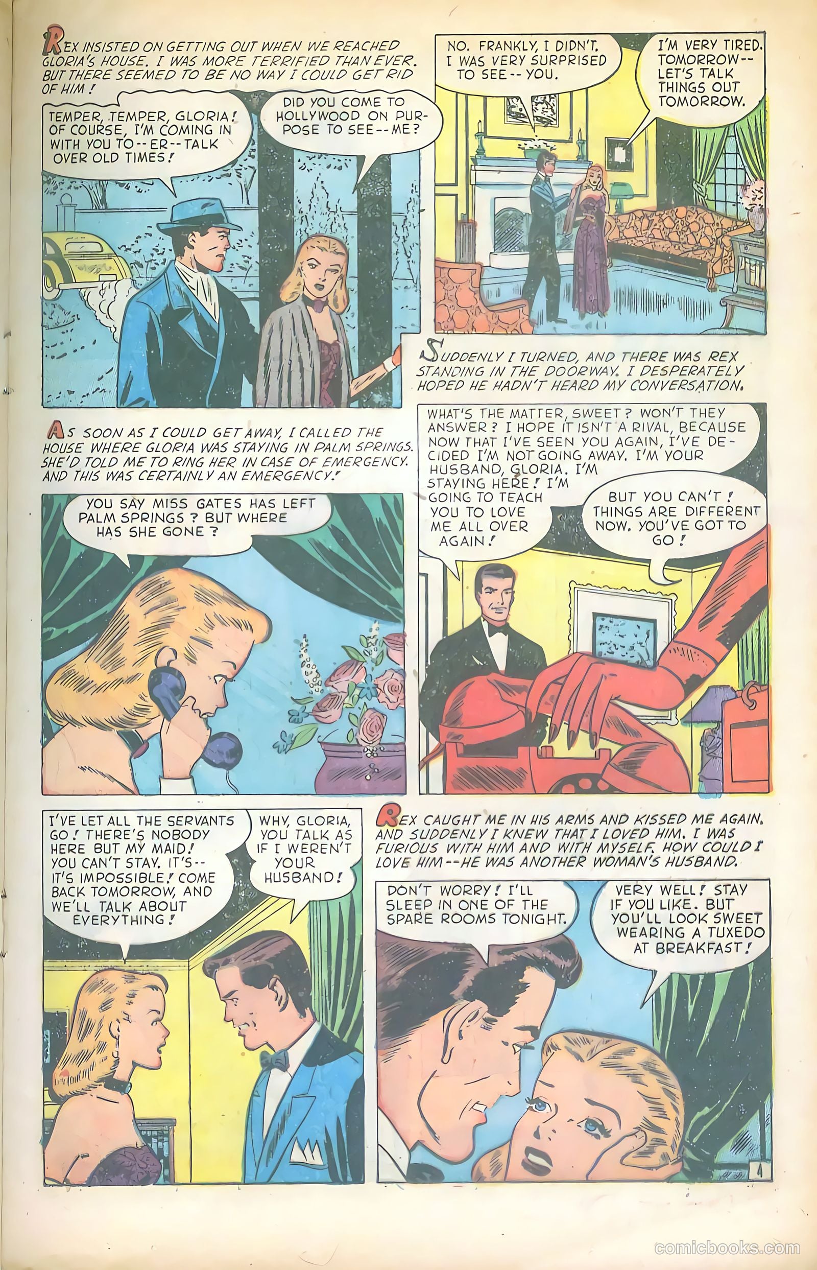 Glamorous Romances #72 (1953) — page 21 of 36